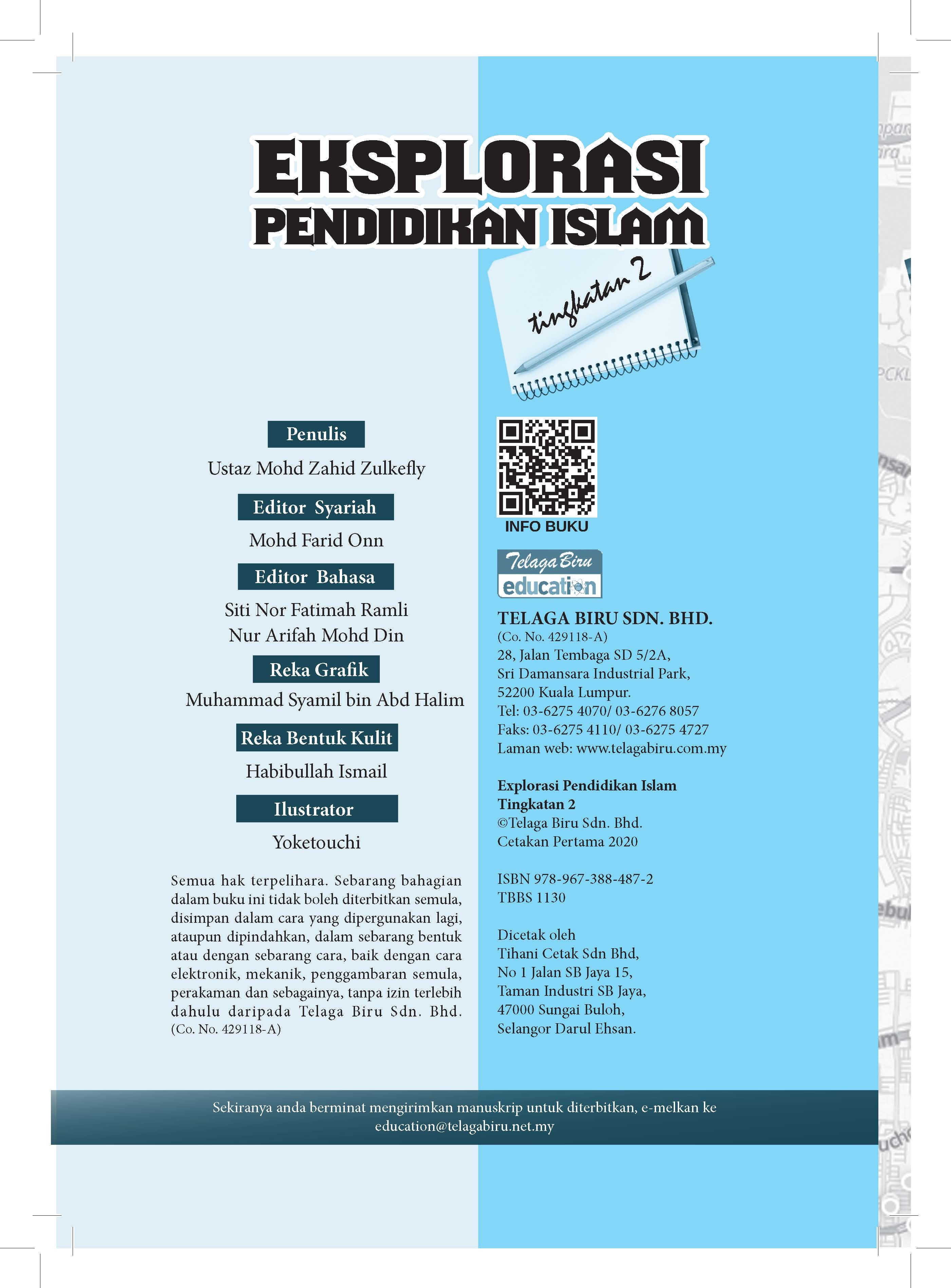 Eksplorasi Pendidikan Islam Tingkatan 2 - (TBBS1130)