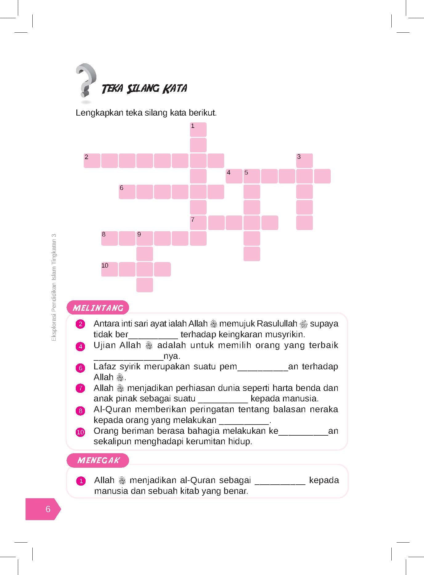 Eksplorasi Pendidikan Islam Tingkatan 3 - (TBBS1283)