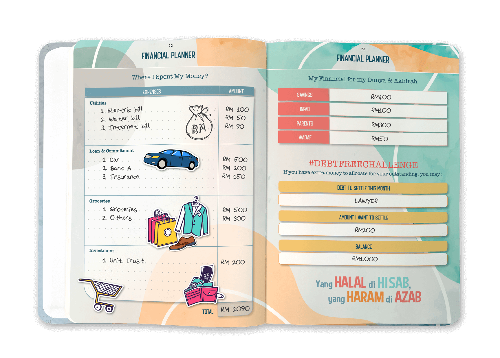 Planner Aku Ingin Jadi Baik - (TBTC1001)