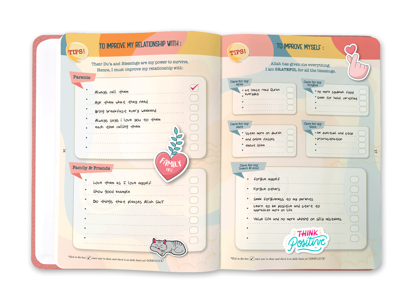 Planner Aku Ingin Jadi Baik - (TBTC1001)