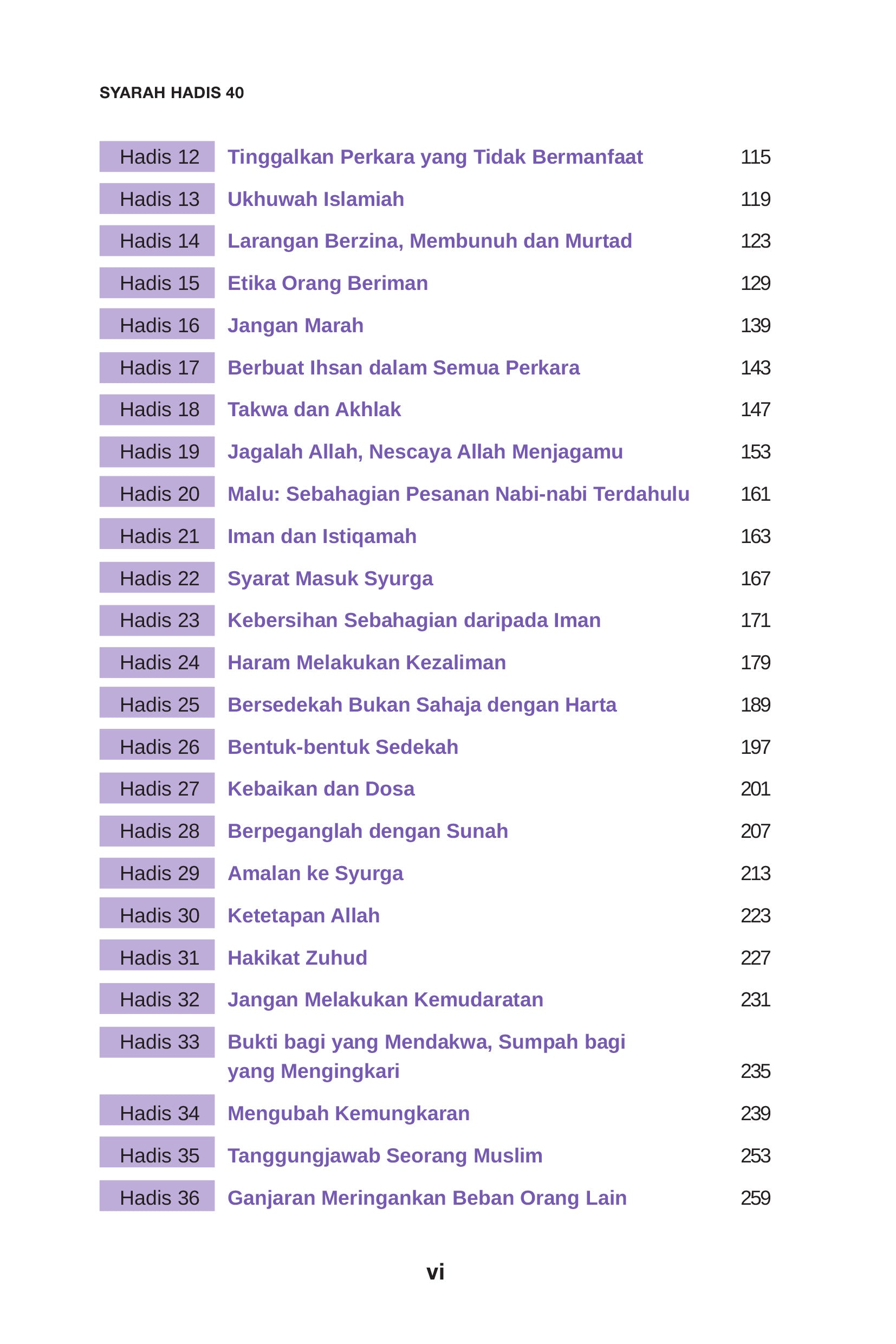 Syarah Hadis 40 - (TBBK1527)