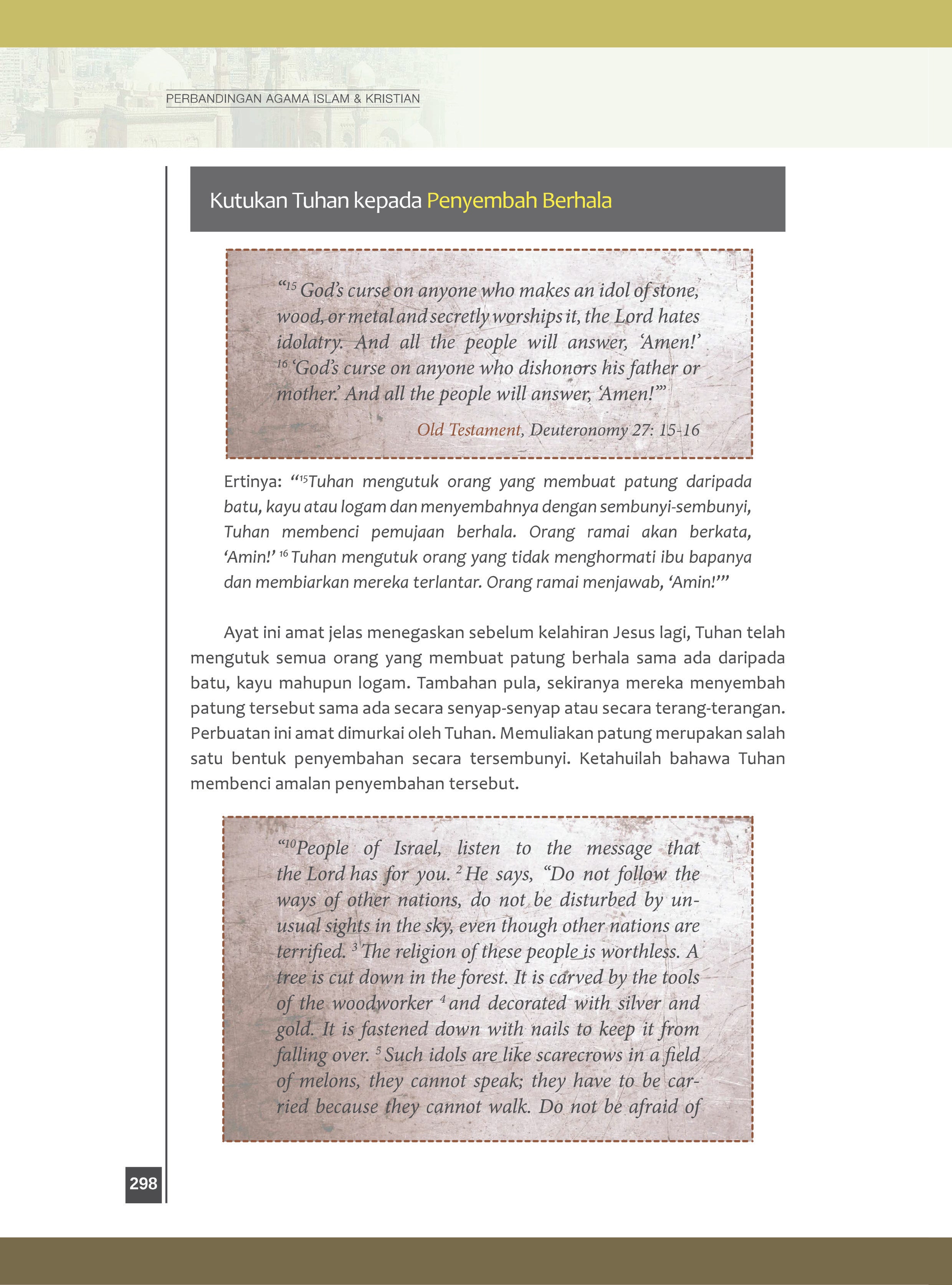 Perbandingan Agama Islam & Kristian - (TBBK1493)