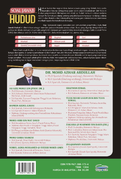 Soal Jawab Hudud - (TBBK1304)