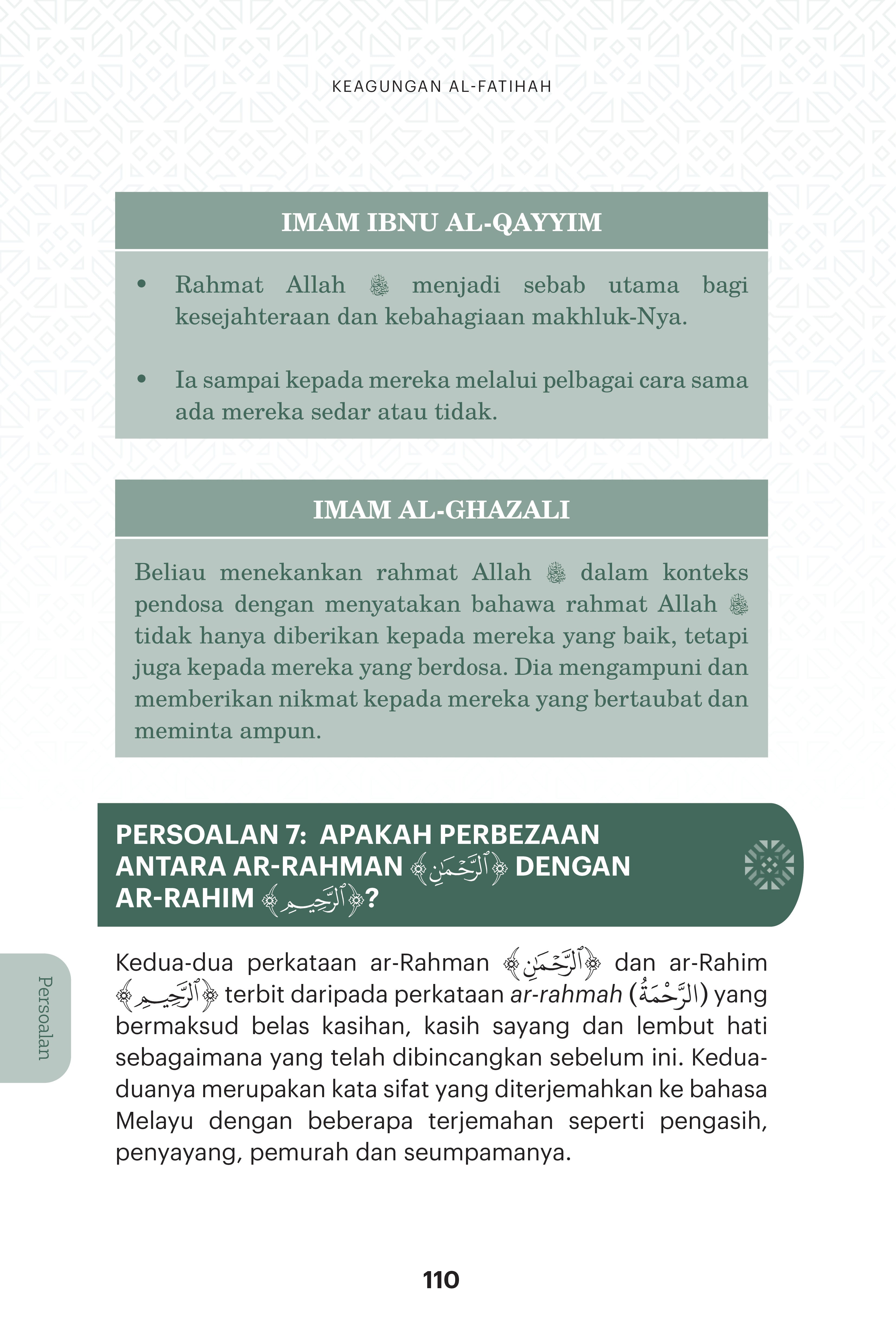 Keagungan Al-Fatihah - (TBBK1618)