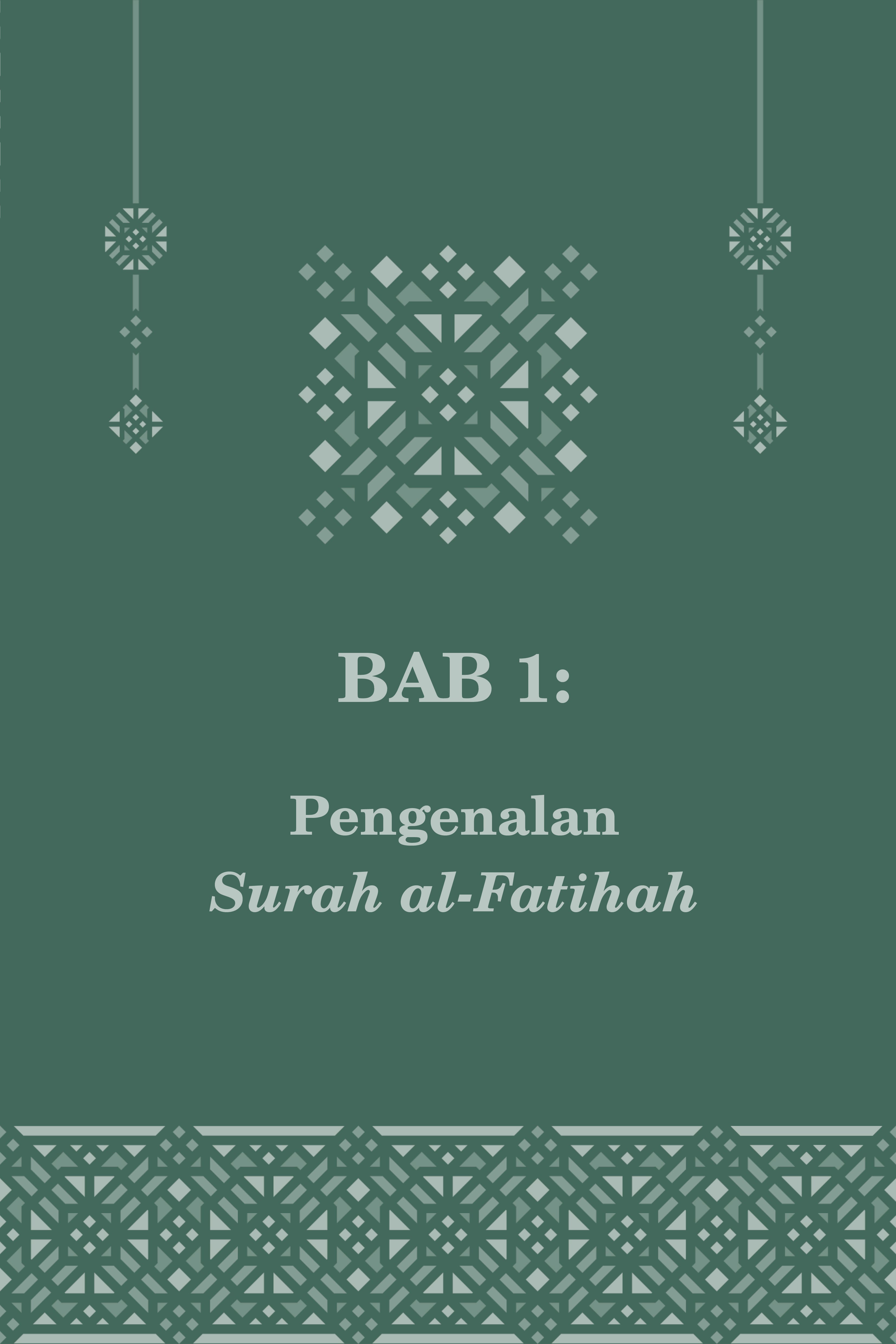 Keagungan Al-Fatihah - (TBBK1618)