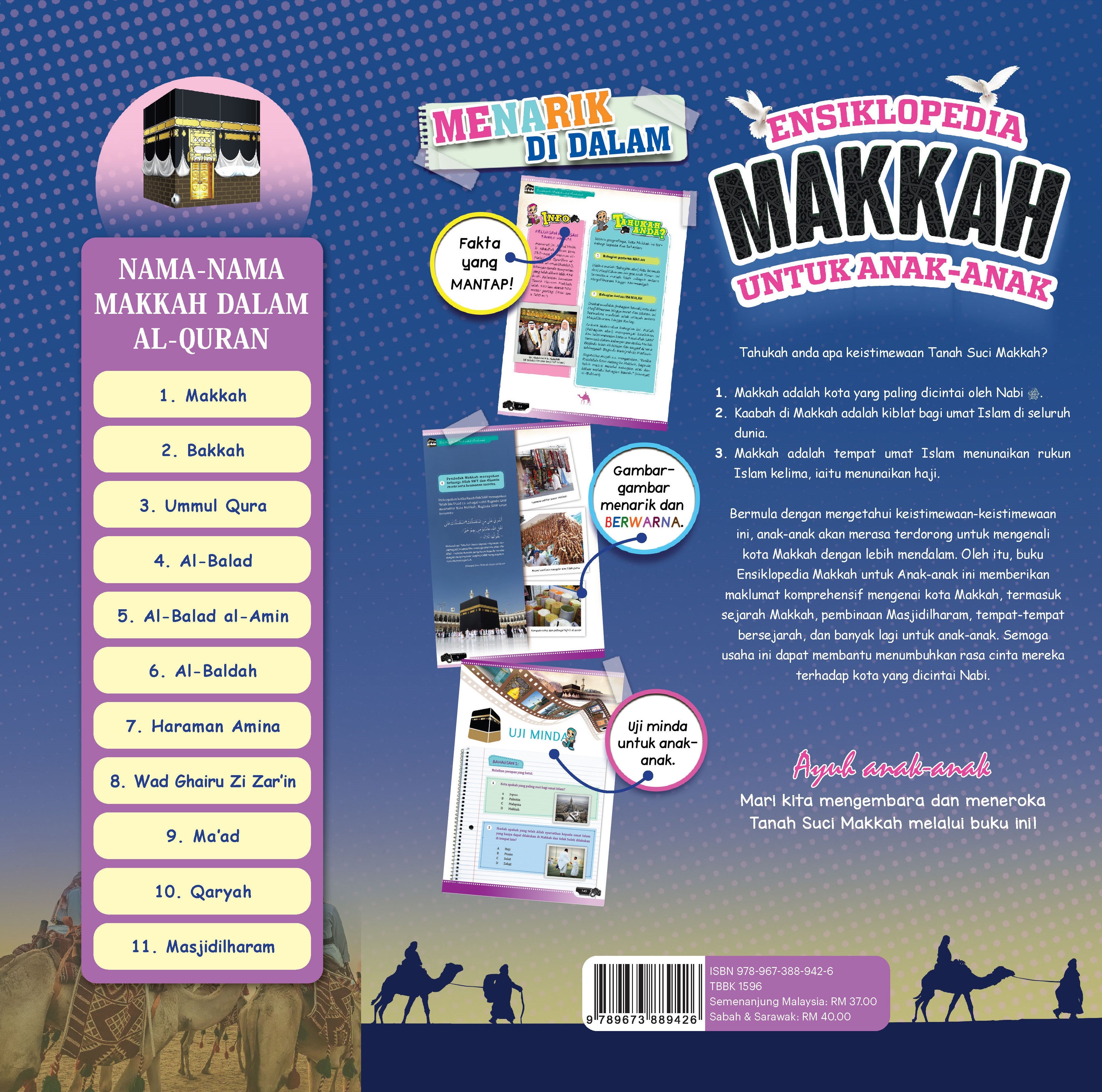 Ensiklopedia Makkah Untuk Anak-Anak - (TBBK1596)