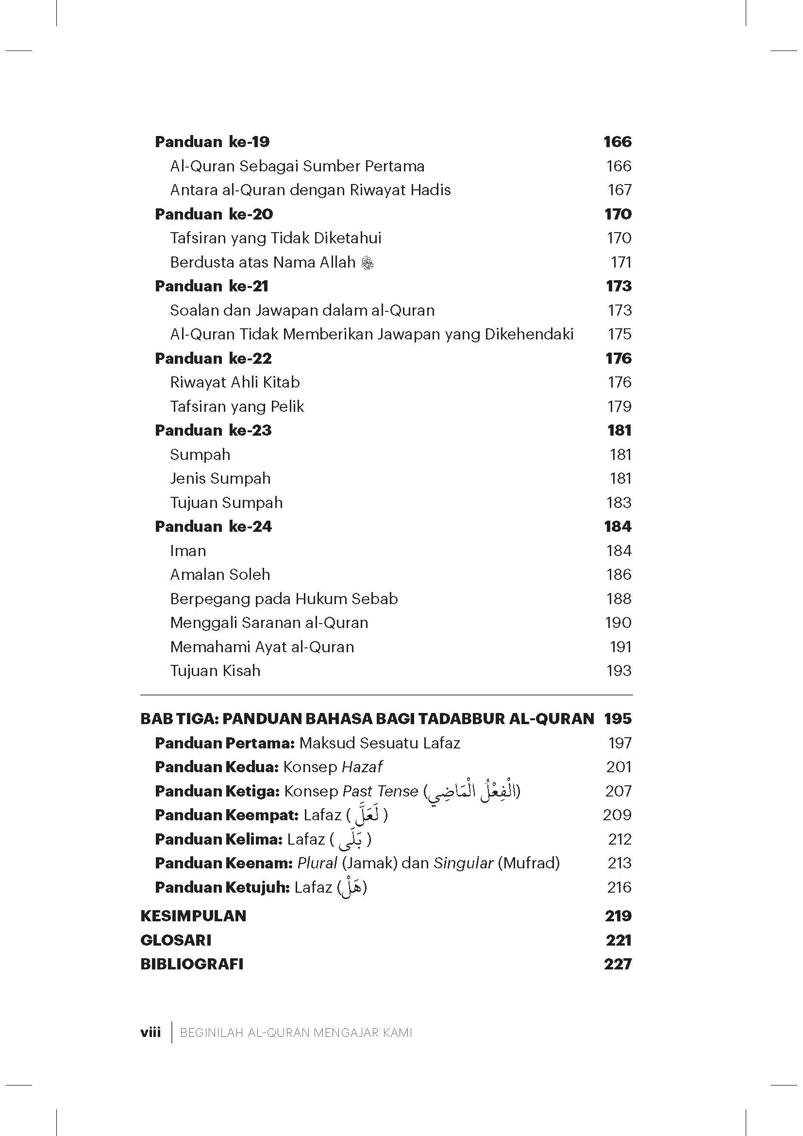 Beginilah Al-Quran Mengajar Kami - (TBBK1592)