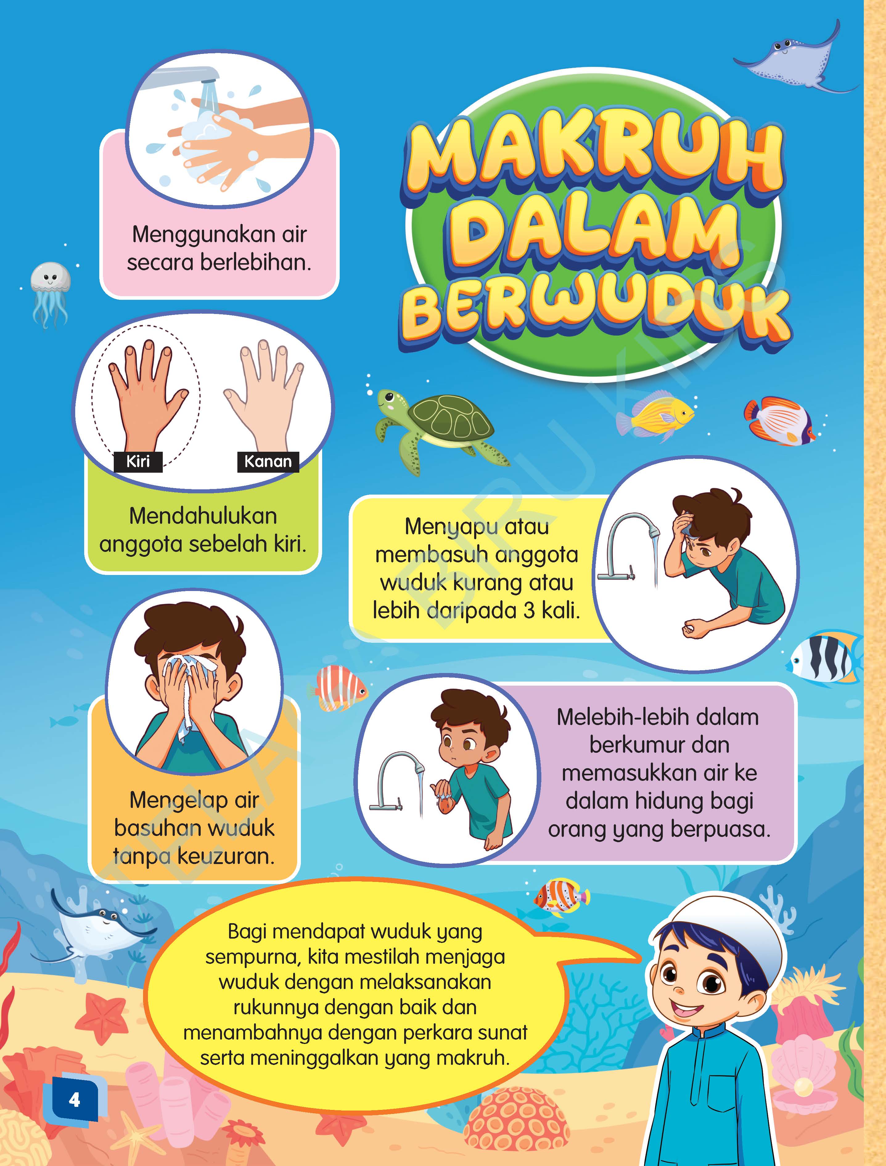 Siri Gen Pintar : Bestari Solat Dan Formula Wuduk Lelaki - (TBKIDS0008)