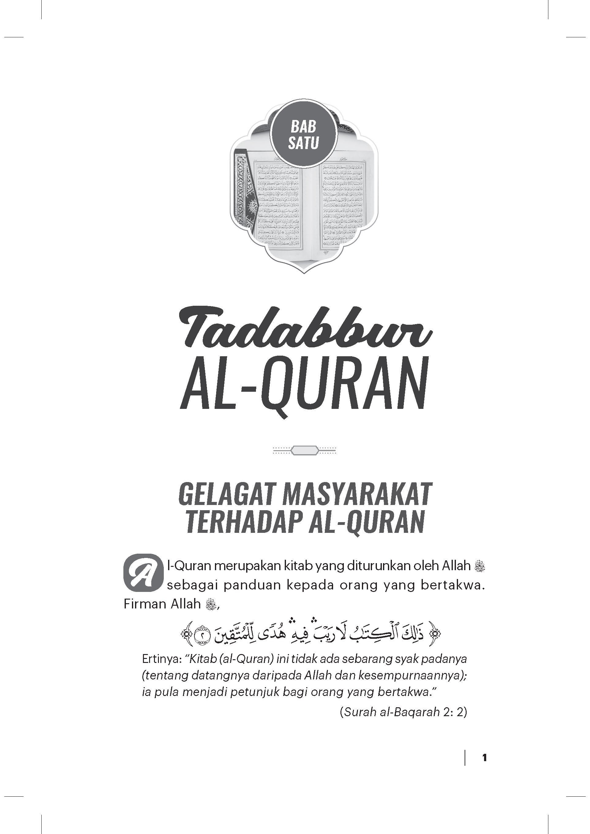 Beginilah Al-Quran Mengajar Kami - (TBBK1592)