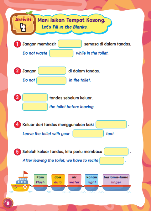 Siri Sufi & Sara Siri 8: Doa Harian Untuk Anak-Anak - (TBBK1579)