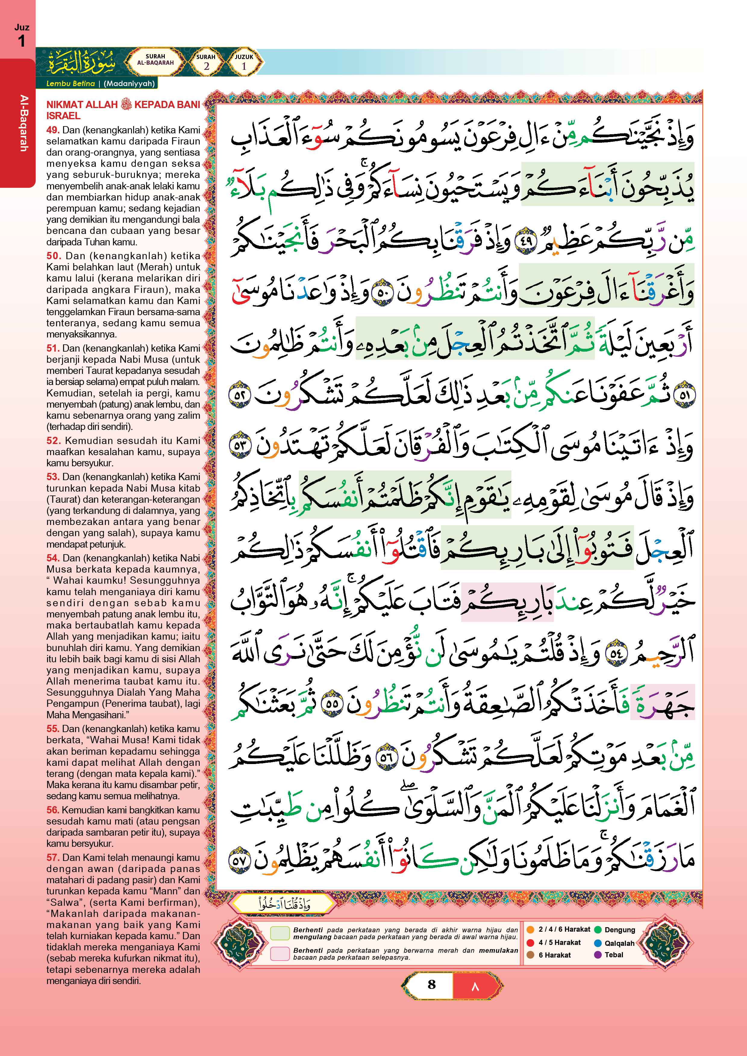 Al-Quran Al-Karim Tajwid & Terjemahan Syamil Dengan Panduan Waqaf & Ibtida’ (A4) - (TBAQ1071)