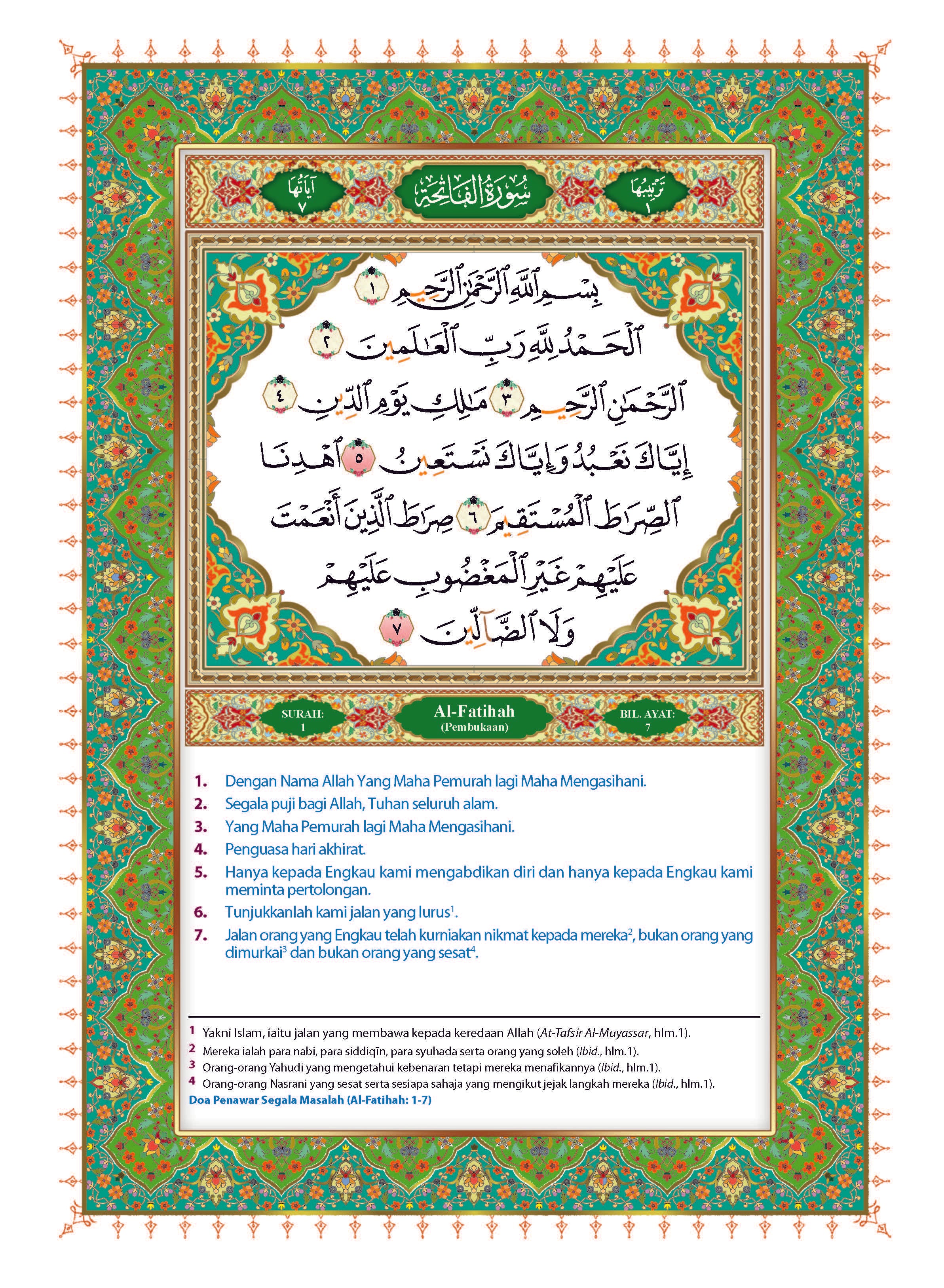 Al-Quran Al-Karim Dan Terjemahan Al-Kamil Dengan Panduan Waqaf & Ibtida’ (Tagging) - (TBAQ1063)