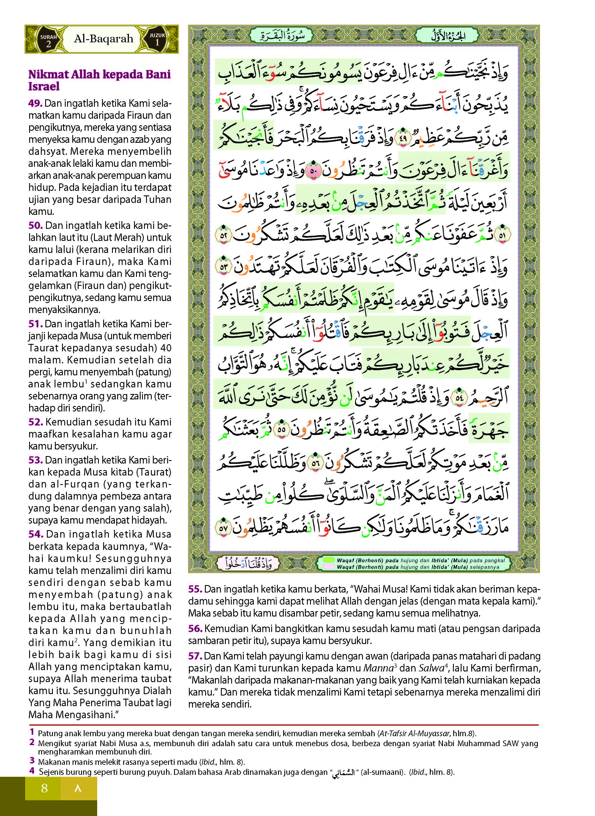 Al-Quran Al-Karim Dan Terjemahan Al-Kamil Dengan Panduan Waqaf & Ibtida’ (Tagging) - (TBAQ1064)