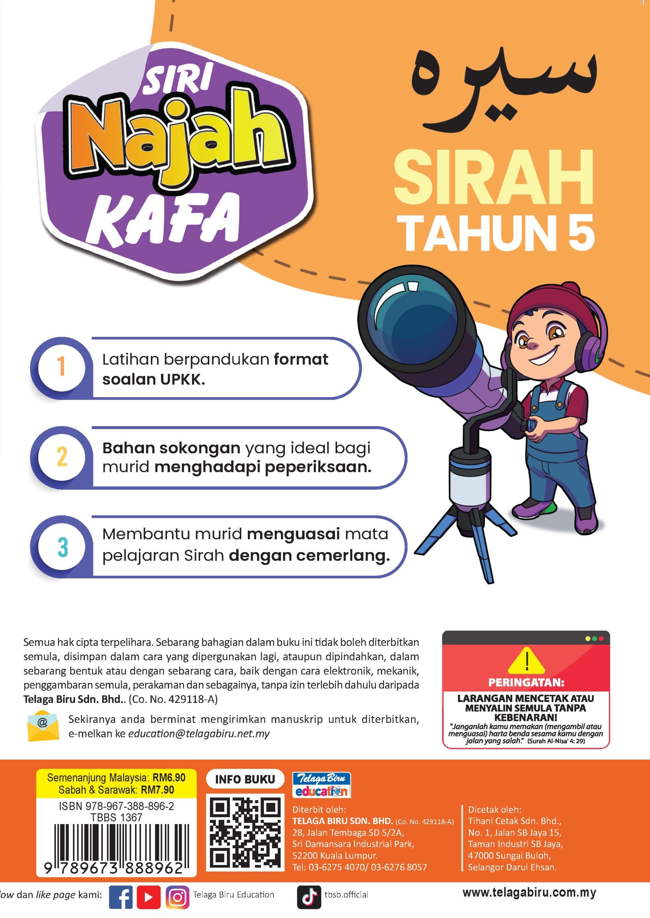 Siri Najah Kafa Sirah Tahun 5 - (TBBS1367)