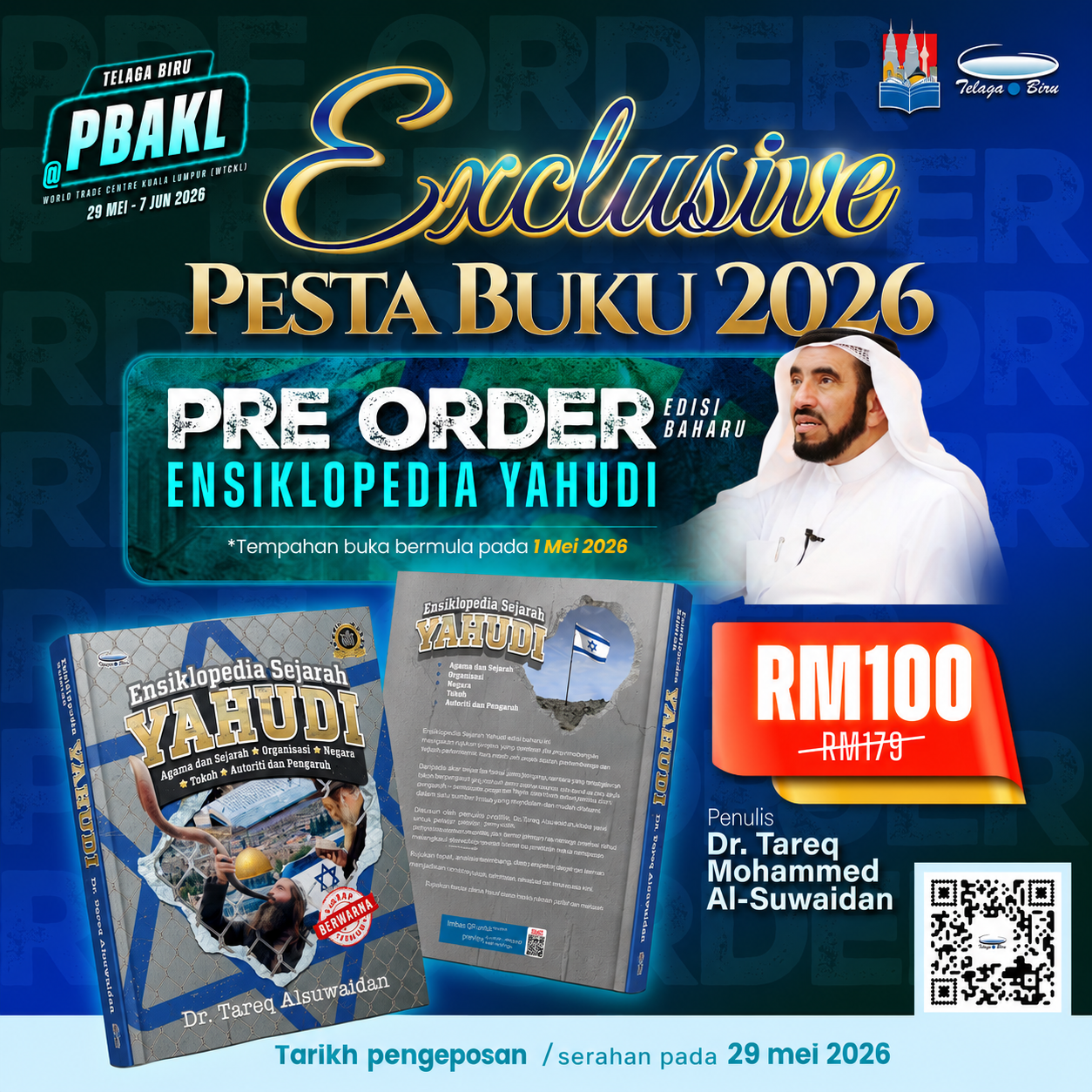 (PRE-ORDER) Ensiklopedia Yahudi - (TBBK1601)