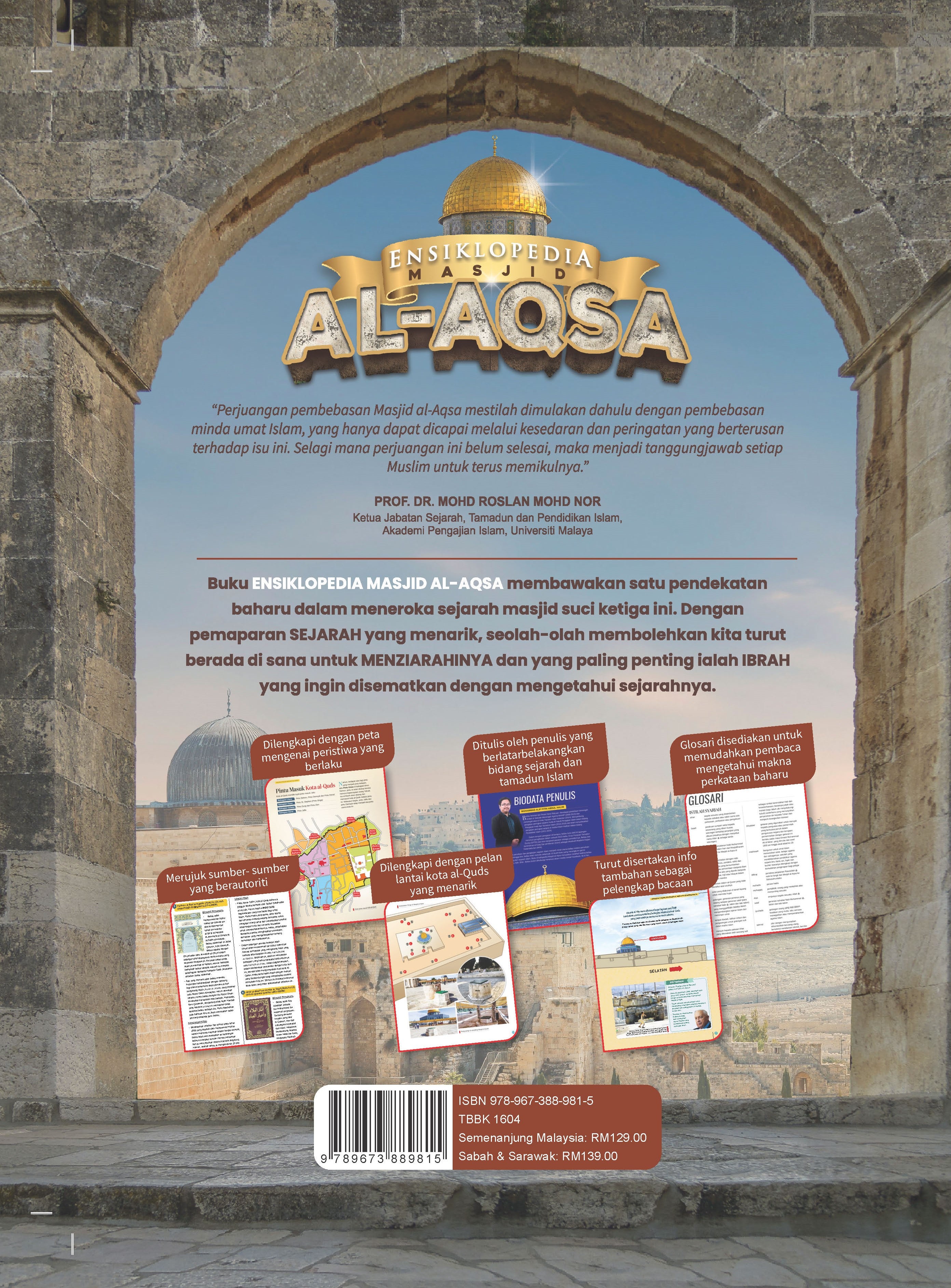 Ensiklopedia Masjid Al-Aqsa - (TBBK1604)