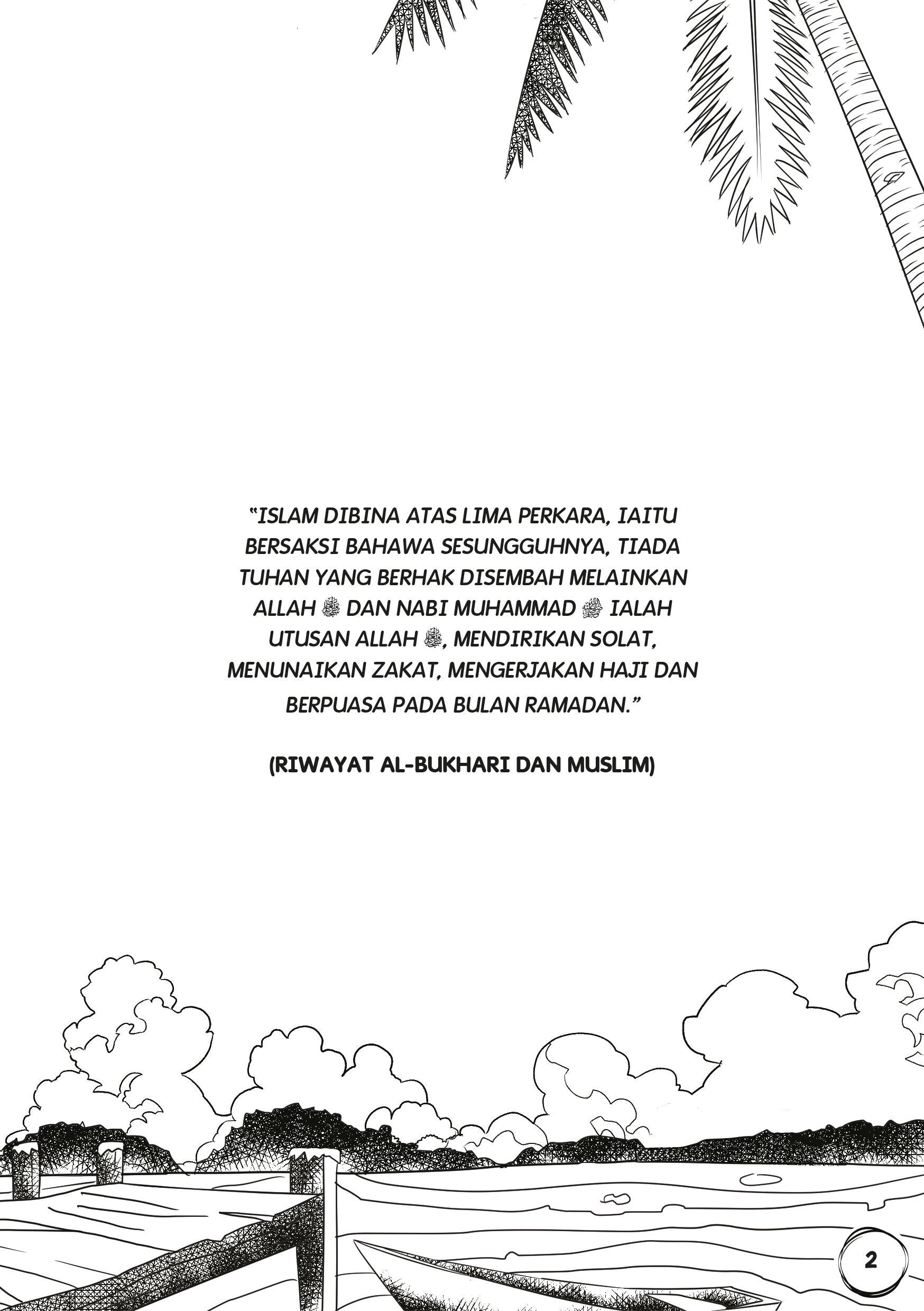 Komik Kebiasaan Nabi Syahadah dan Solat - (TBKIDS0037)