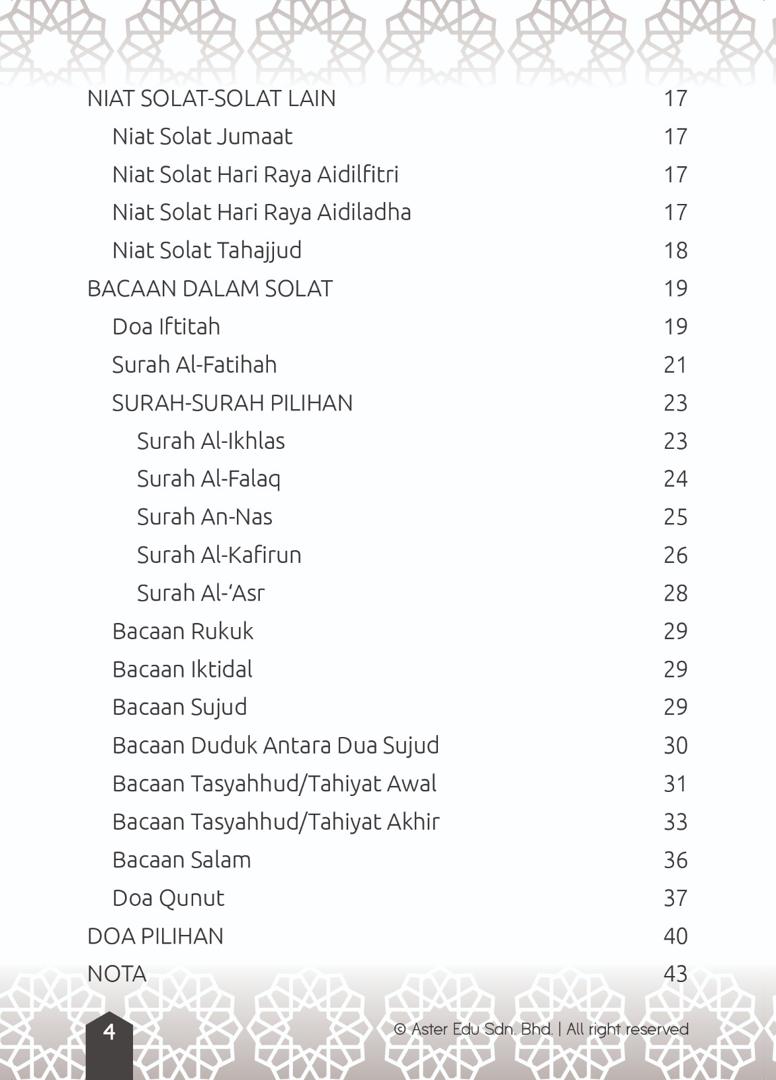 Fahami Bacaan Dalam Solat - (TBAM1002)