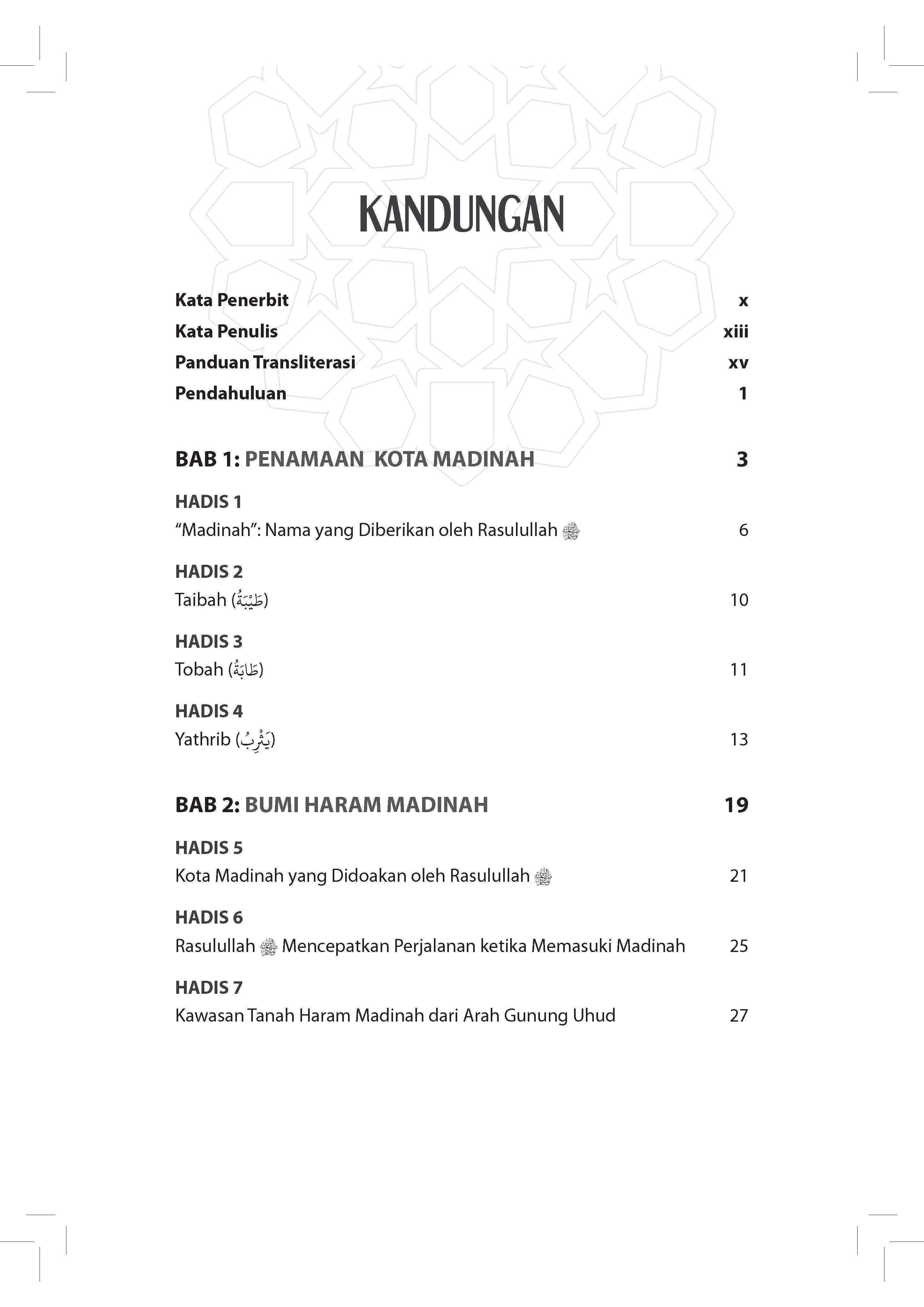 40 Kemuliaan Madinah - (TBBK1615)