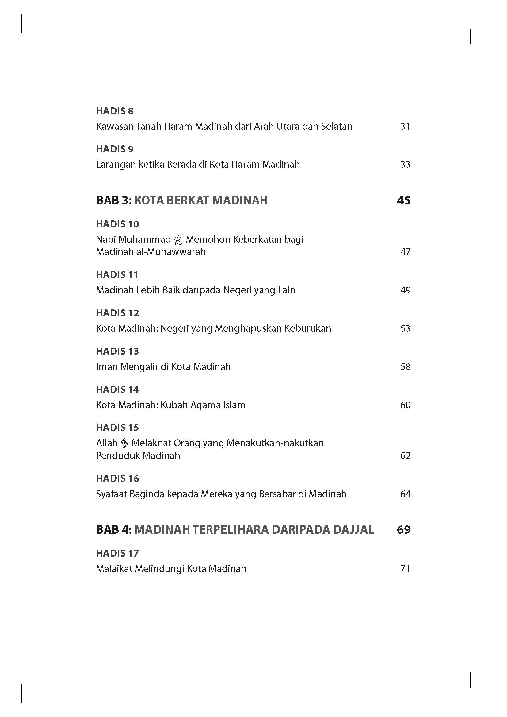 40 Kemuliaan Madinah - (TBBK1615)