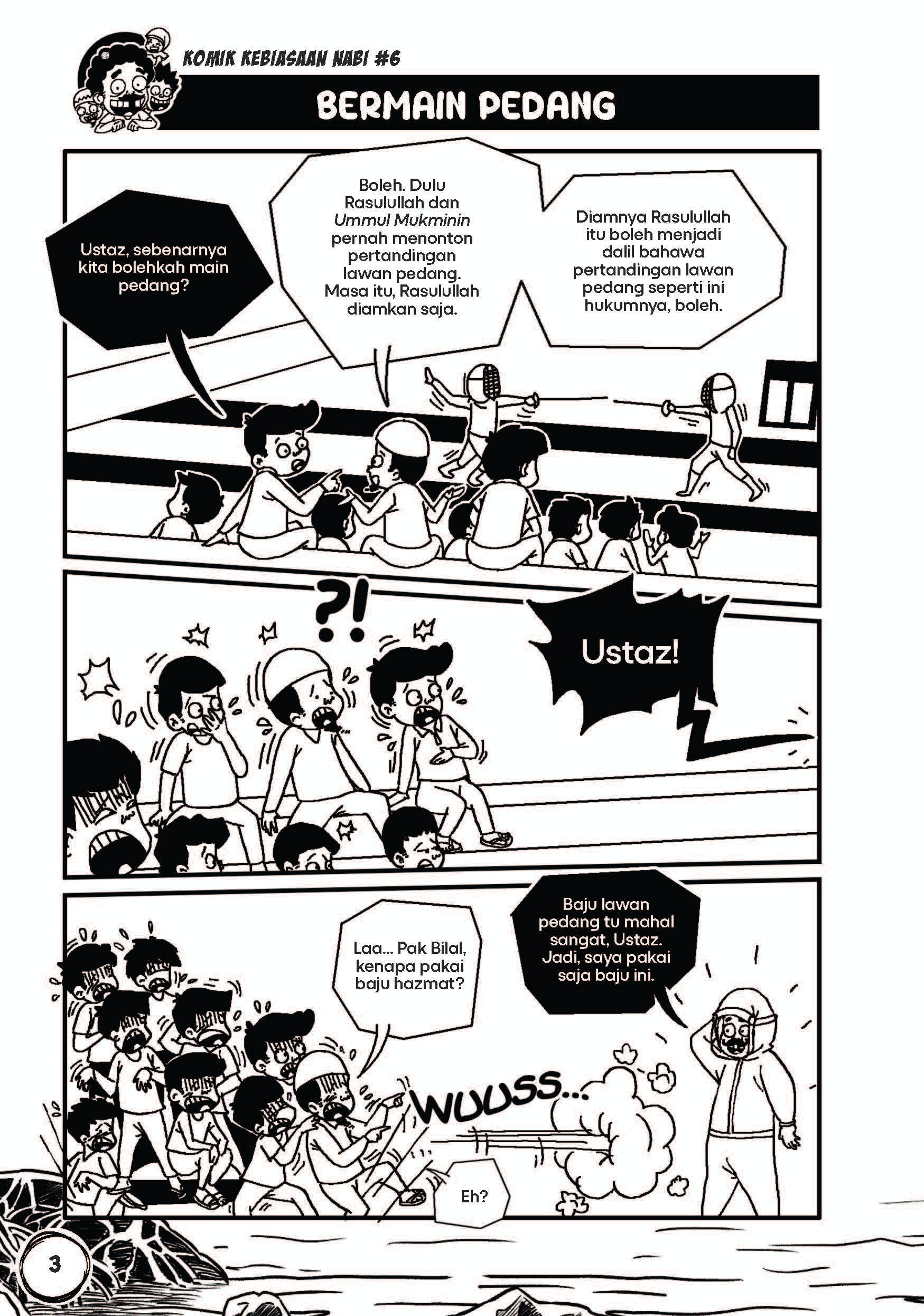 Kombo Set Komik Kebiasaan Nabi 1-6