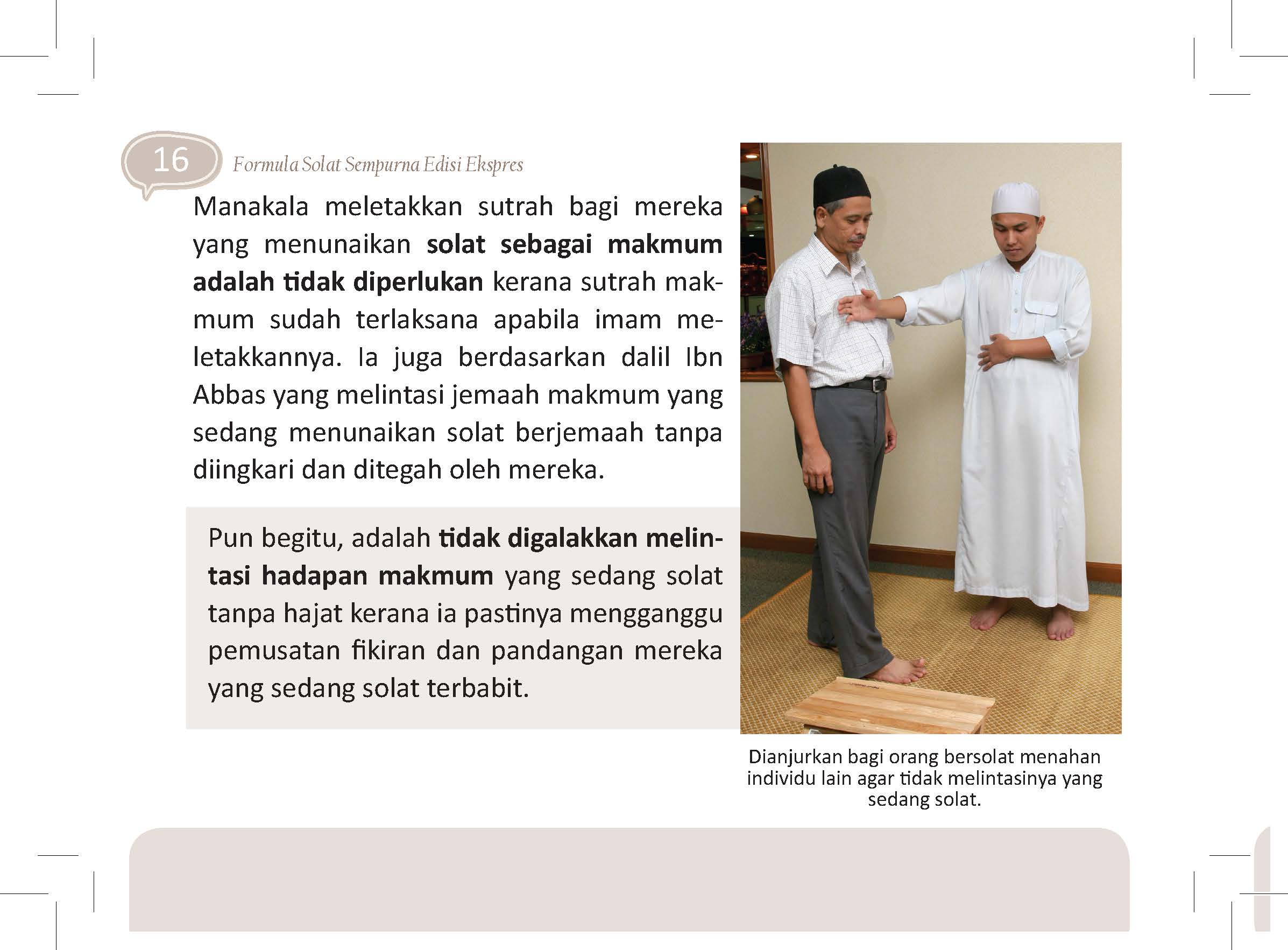 Formula Solat Sempurna (Edisi Ekspres) - (TBBK1252A)