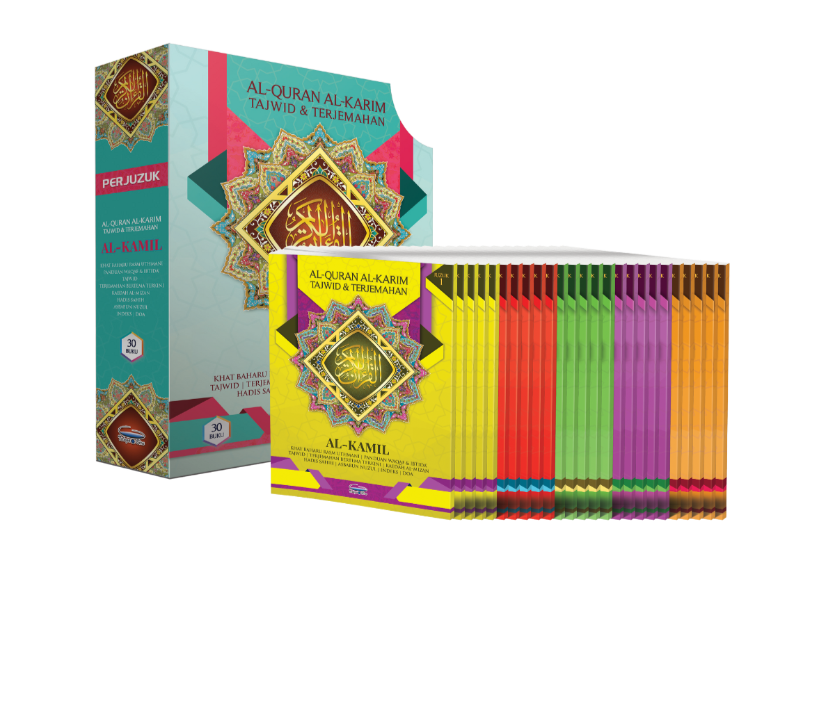 Al-Quran Al-Karim Tajwid & Terjemahan Al-Kamil (Perjuzuk) (A4) - (TBAQ1042)