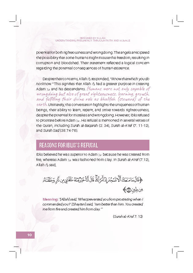 Designed By Allah: Understanding Pregnancy Through Faith And Science - (TBBK1617)