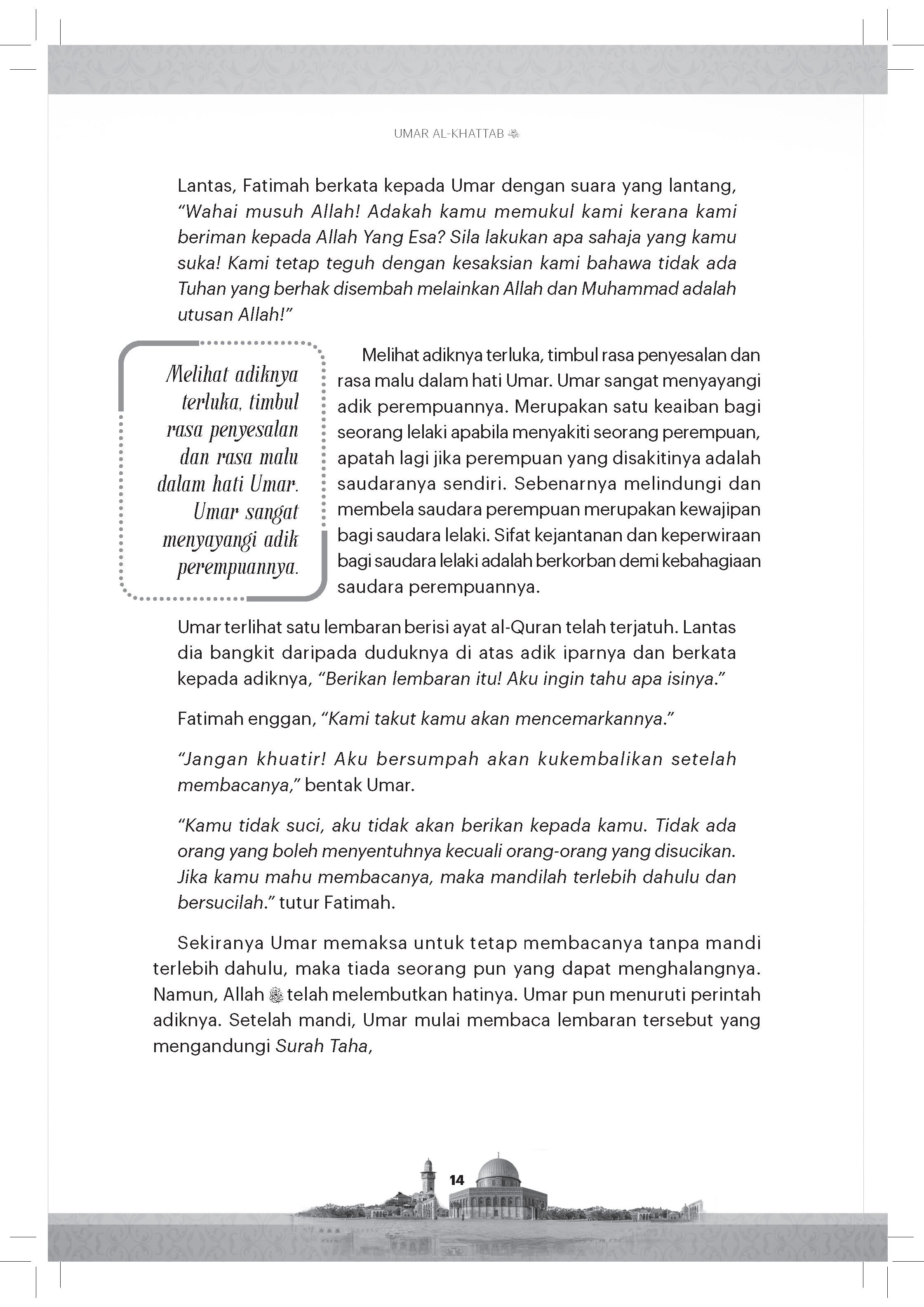 Siri Khulafa Al-Rasyidin : Umar Al Khattab - (TBBK1603)