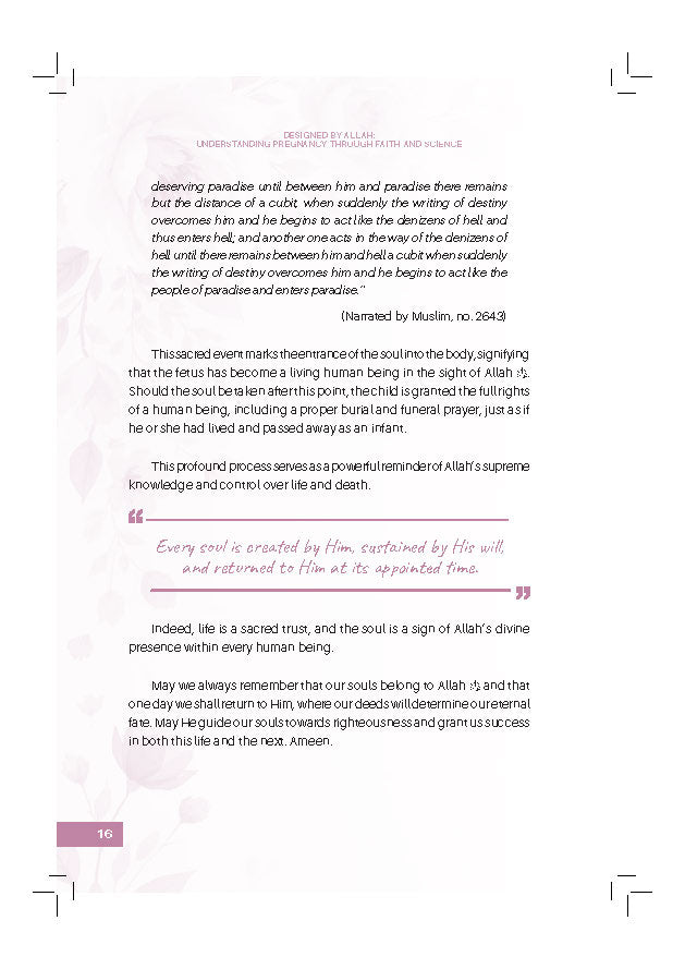 Designed By Allah: Understanding Pregnancy Through Faith And Science - (TBBK1617)