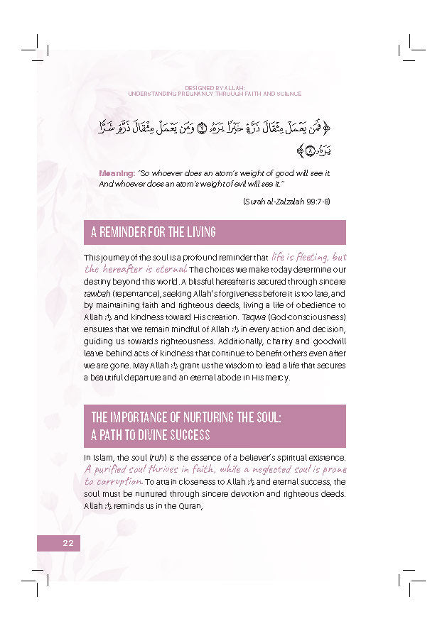 Designed By Allah: Understanding Pregnancy Through Faith And Science - (TBBK1617)