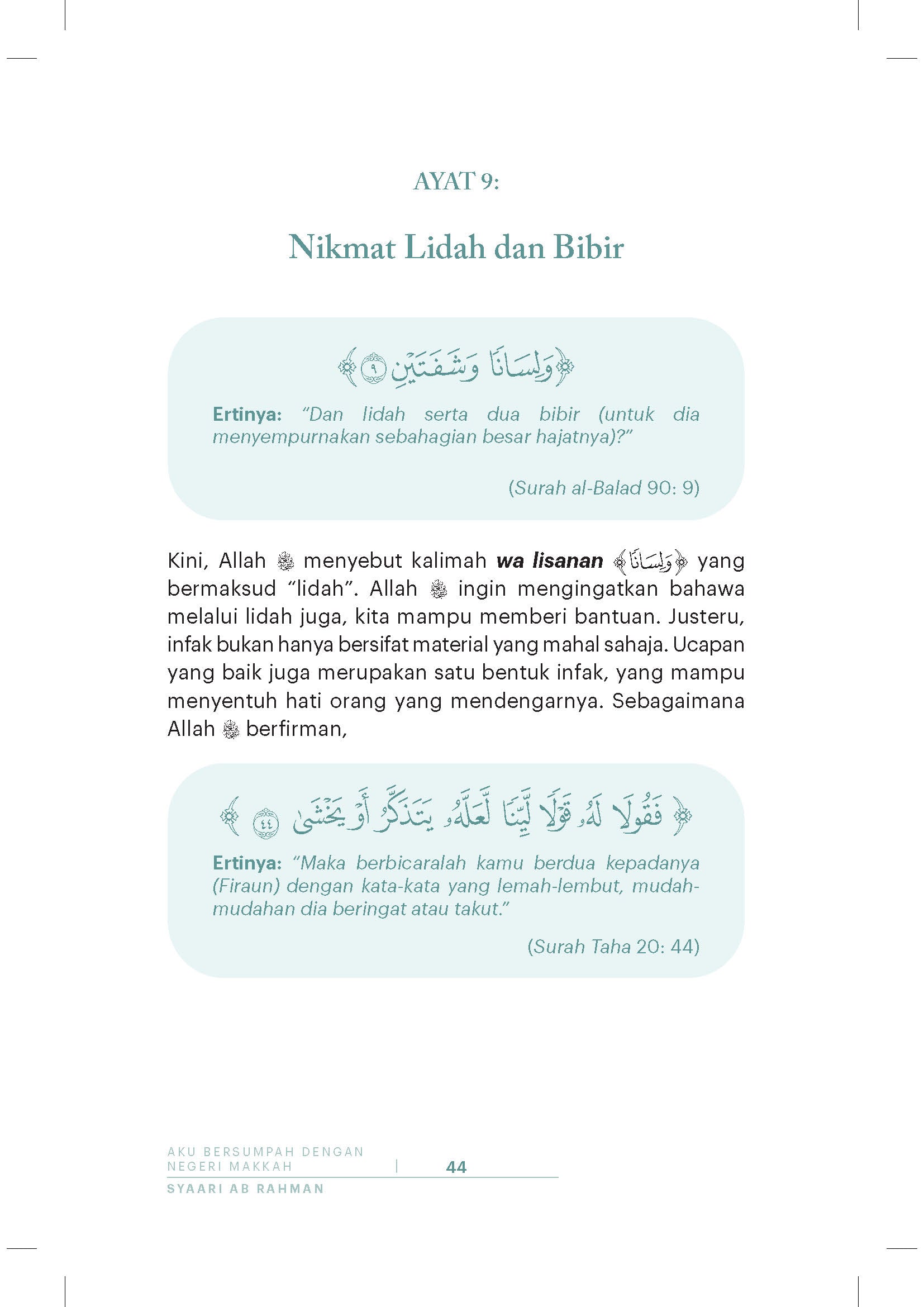 Aku Bersumpah Dengan Negeri Makkah - (TBBK1613)