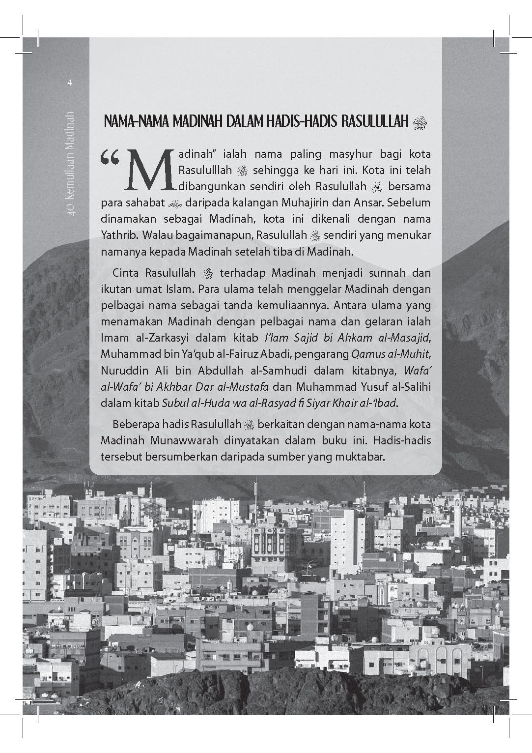 40 Kemuliaan Madinah - (TBBK1615)