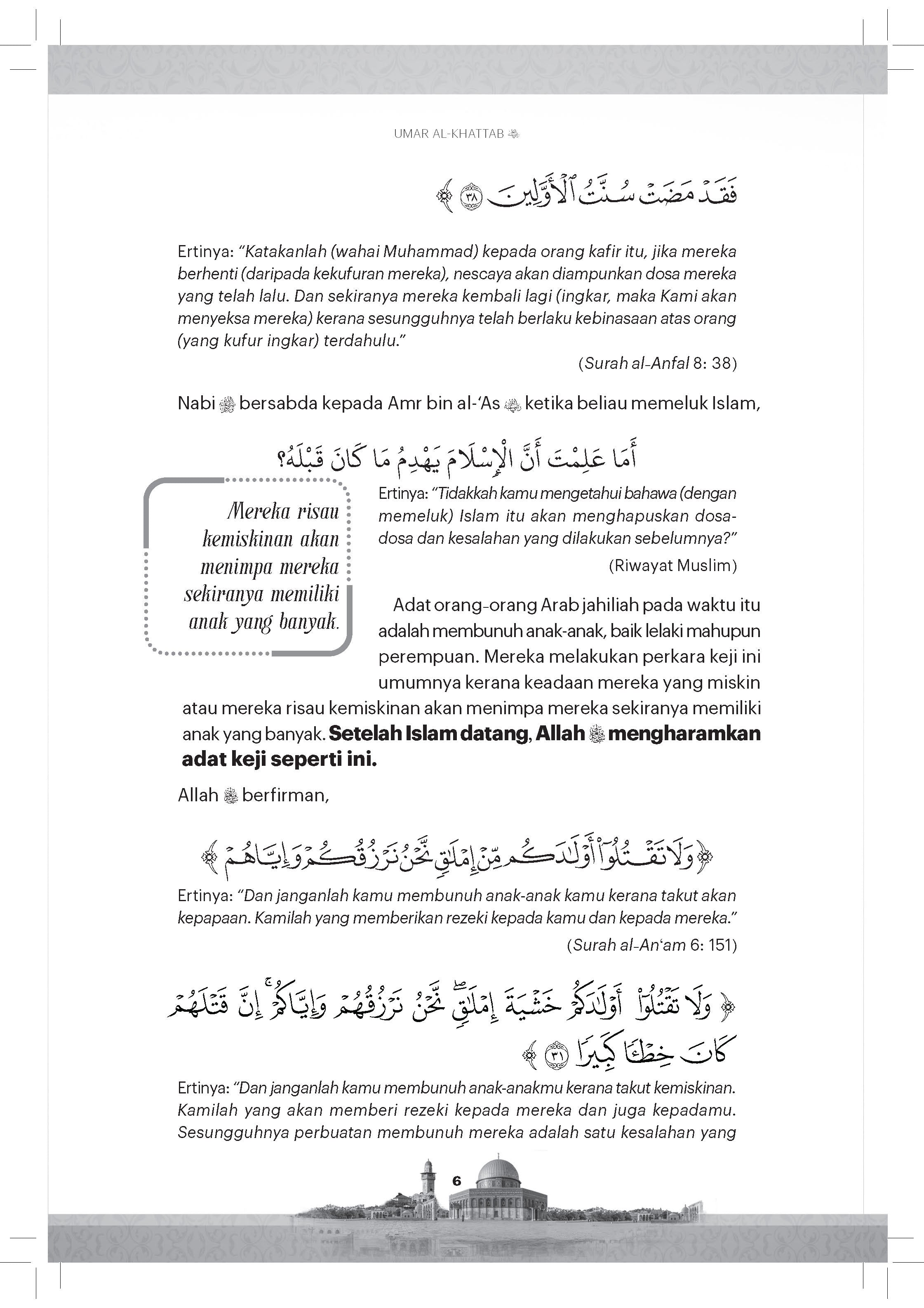 Siri Khulafa Al-Rasyidin : Umar Al Khattab - (TBBK1603)