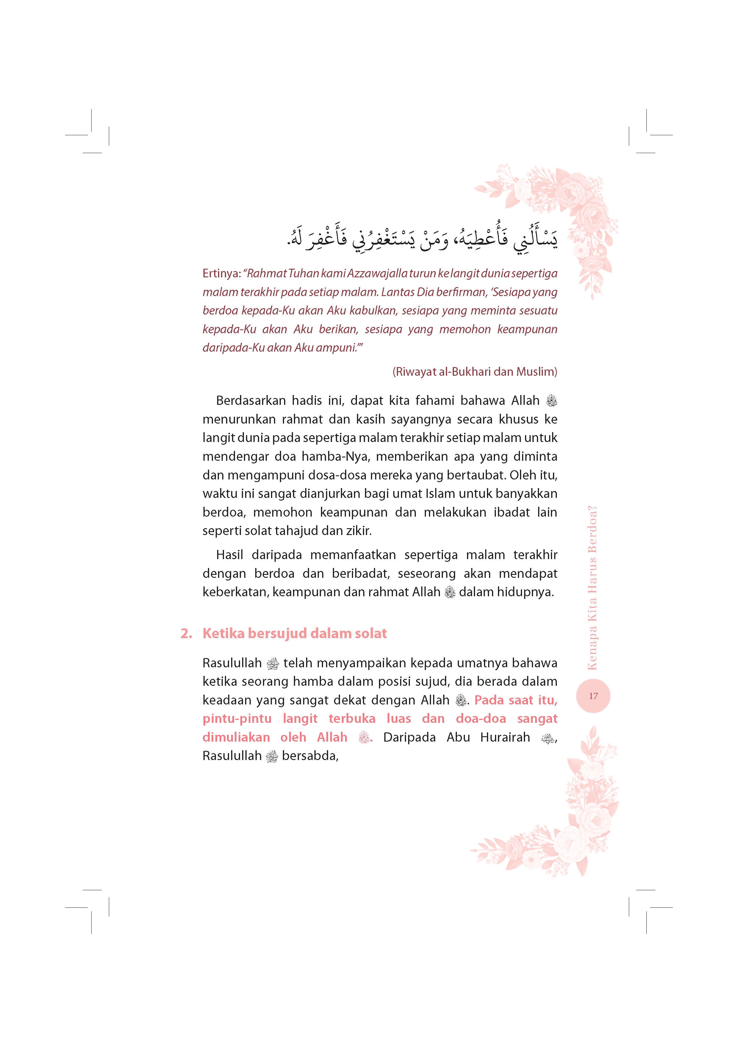 Doa Mustajab Buat Muslimah - (TBBK1620)