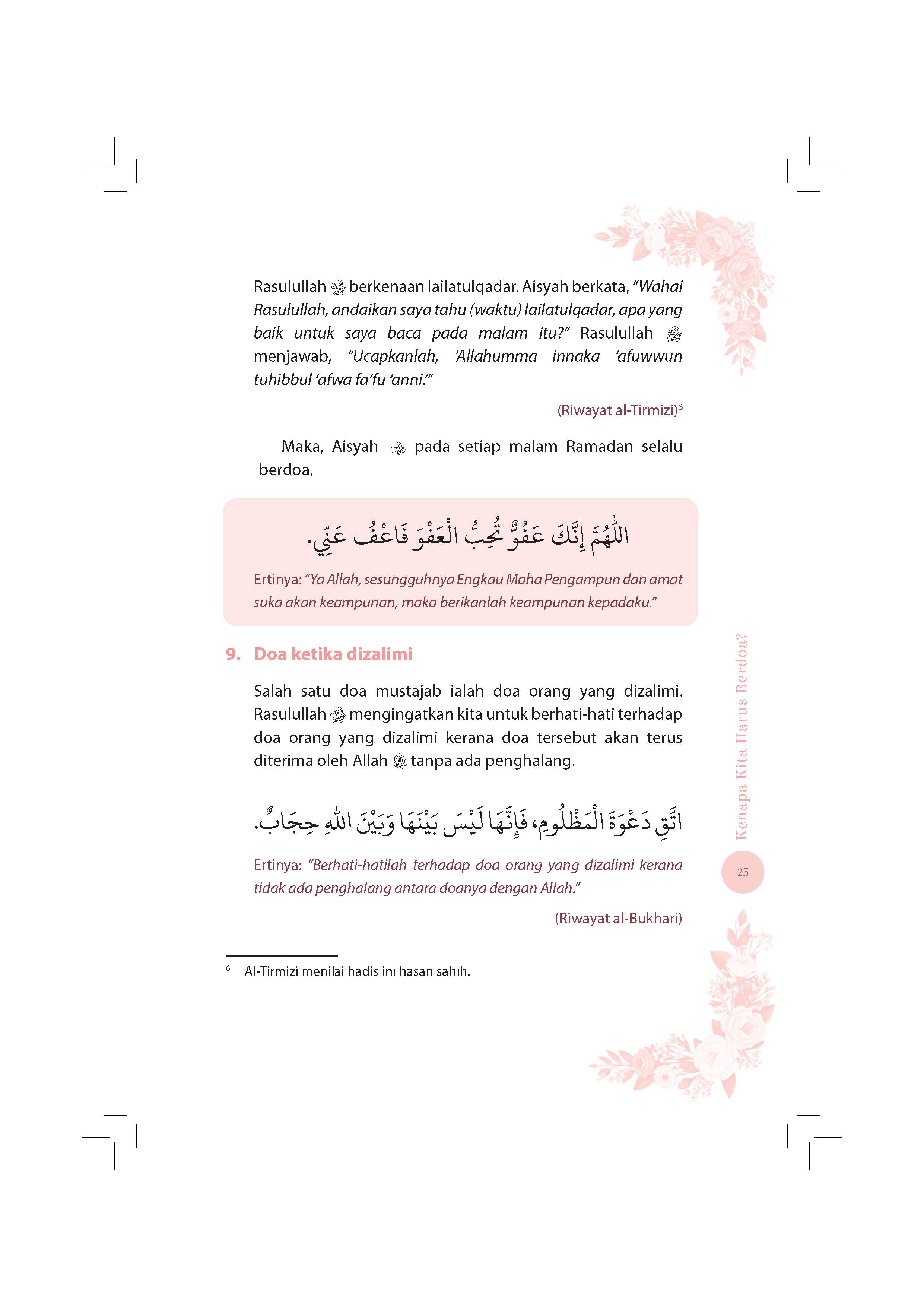Doa Mustajab Buat Muslimah - (TBBK1620)