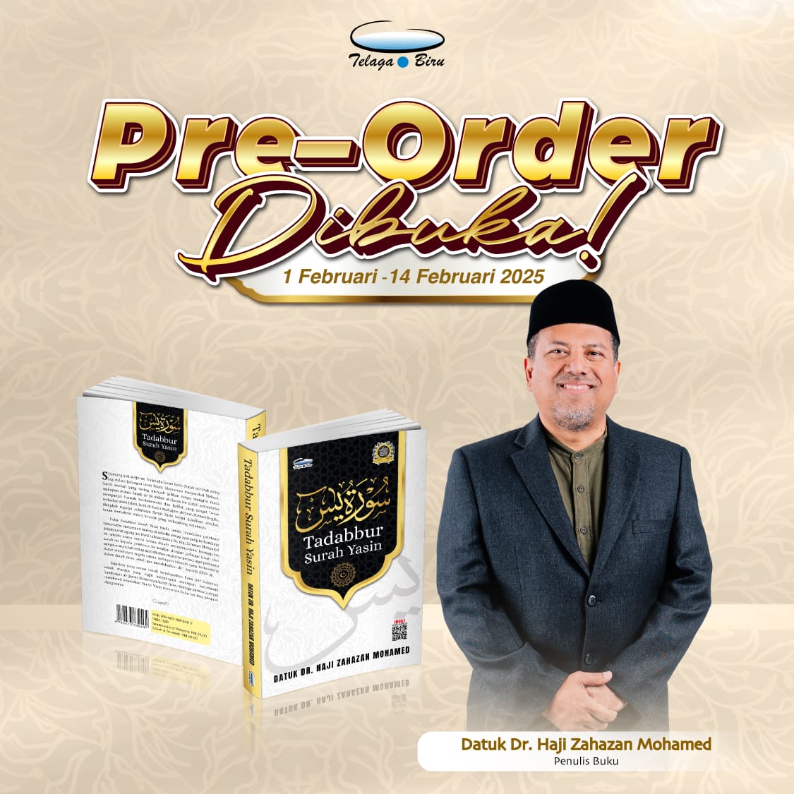 #PRE-ORDER : Tadabbur Surah Yasin - (TBBK1595)