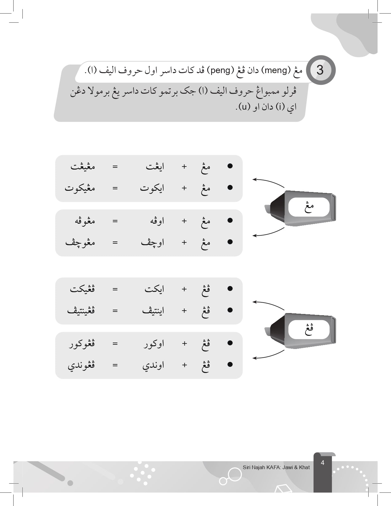 Siri Najah Kafa Jawi & Khat  Tahun 3 - (TBBS1340)