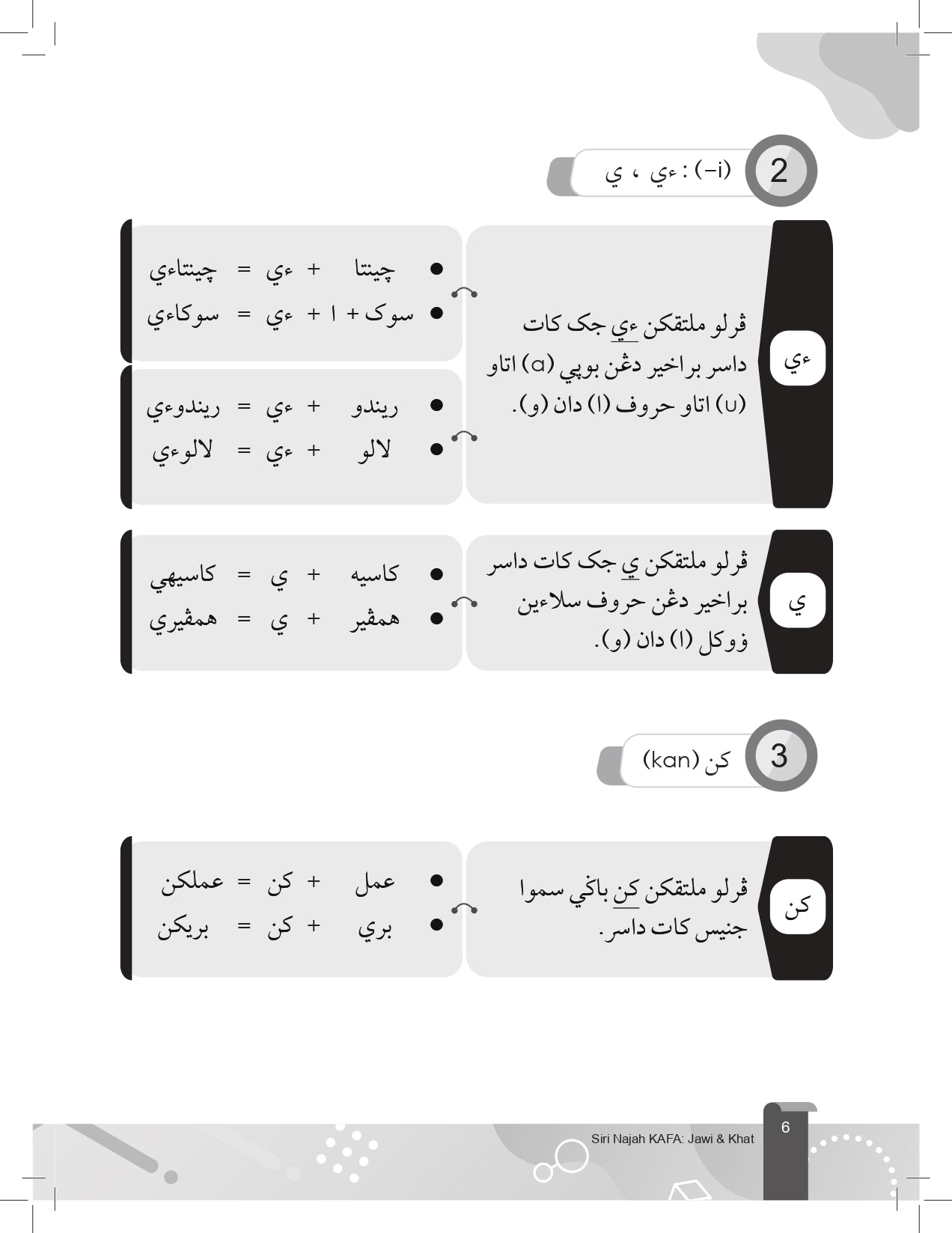 Siri Najah Kafa Jawi & Khat  Tahun 3 - (TBBS1340)