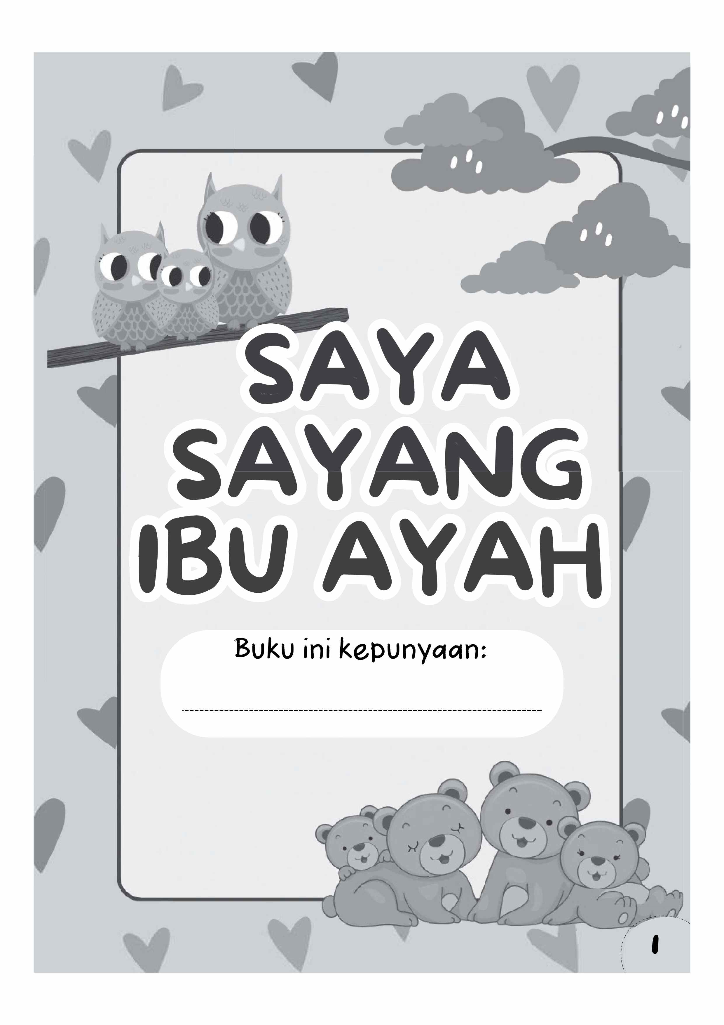 Siri Aktiviti Anak Soleh : Saya Sayang Ibu Ayah - (TBBK1568)