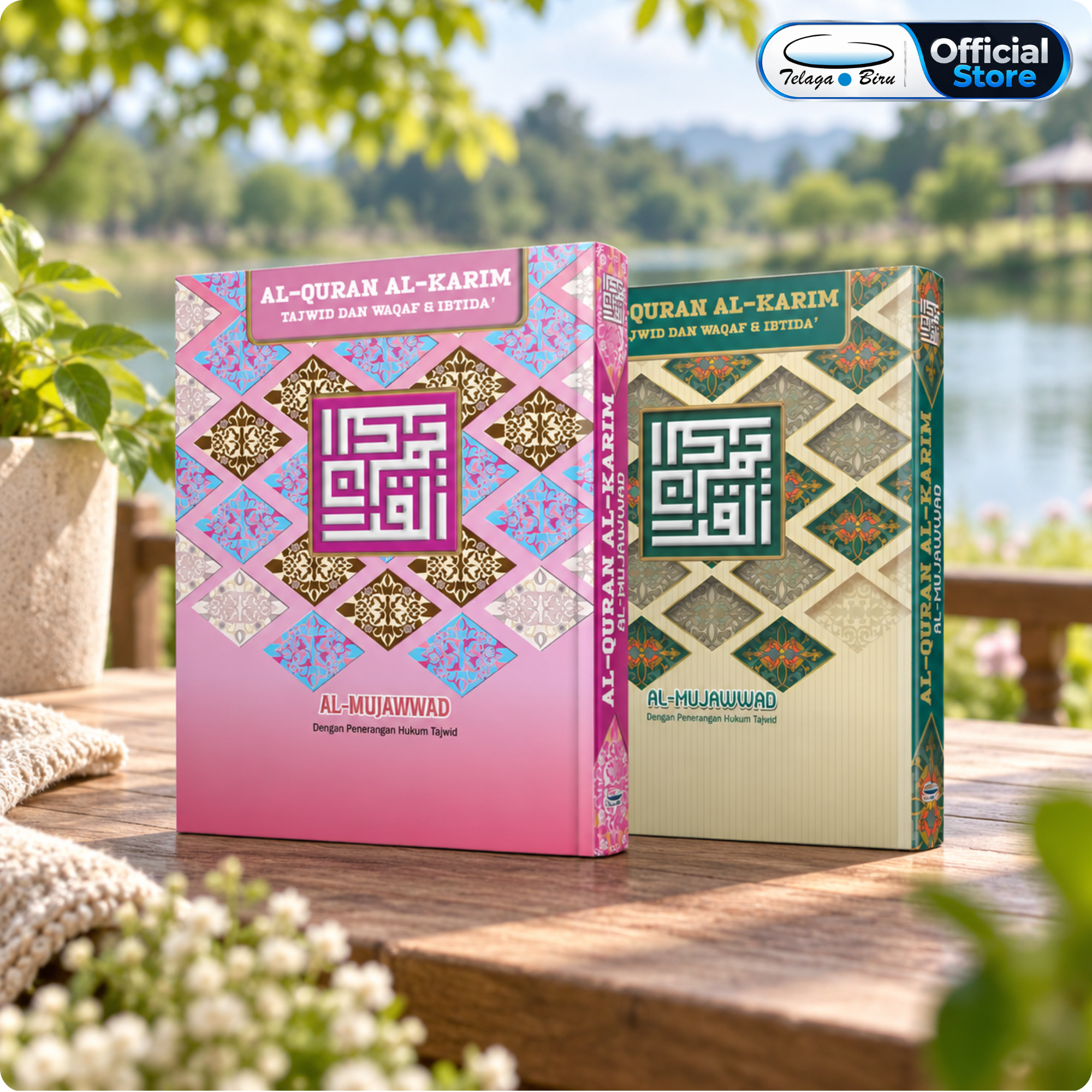 Al-Quran Al-Karim Waqaf & Ibtida’ Dan Tajwid Al-Mujawwad Dengan Penerangan Hukum Tajwid (B5)- (TBAQ1046A)
