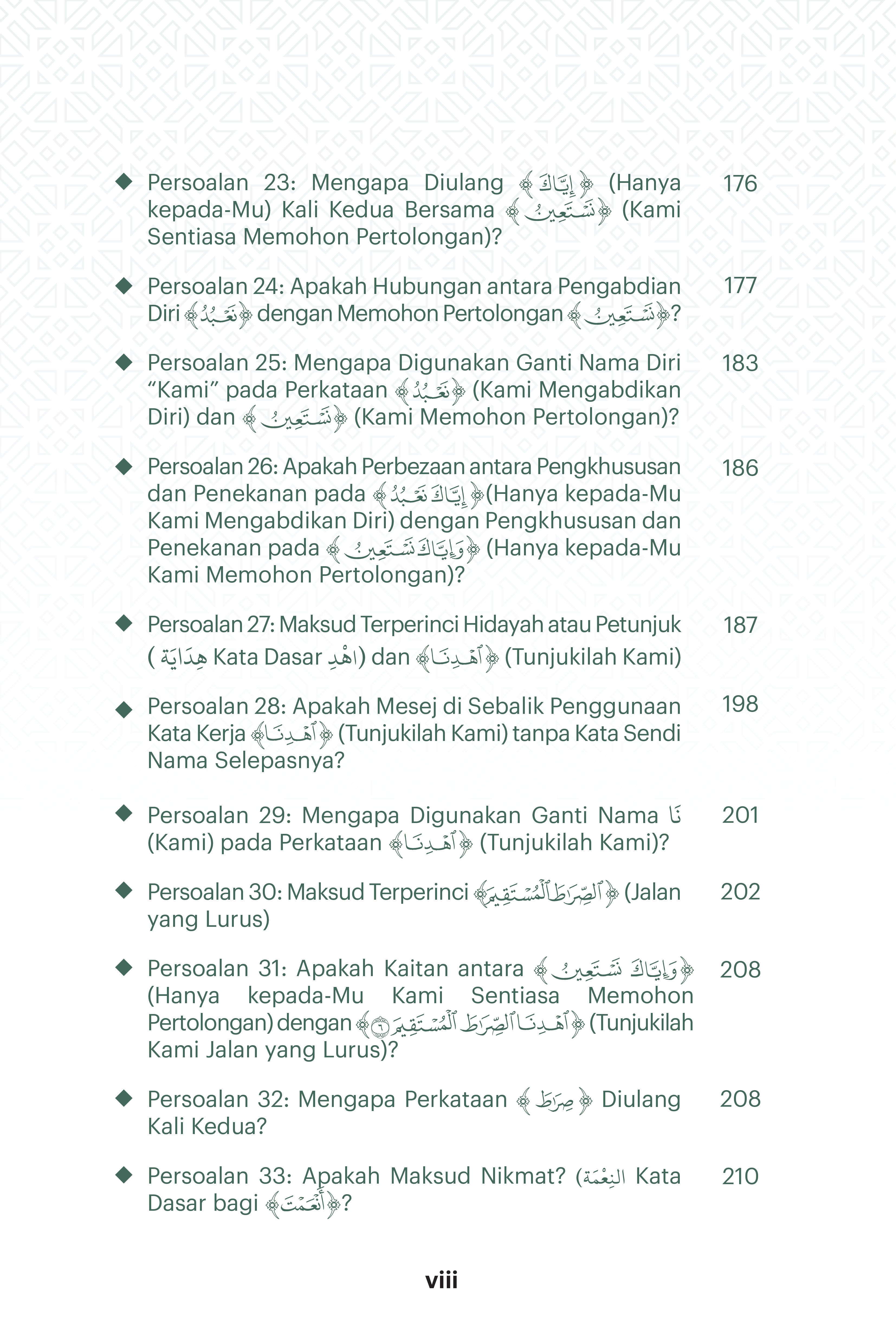 Keagungan Al-Fatihah - (TBBK1618)