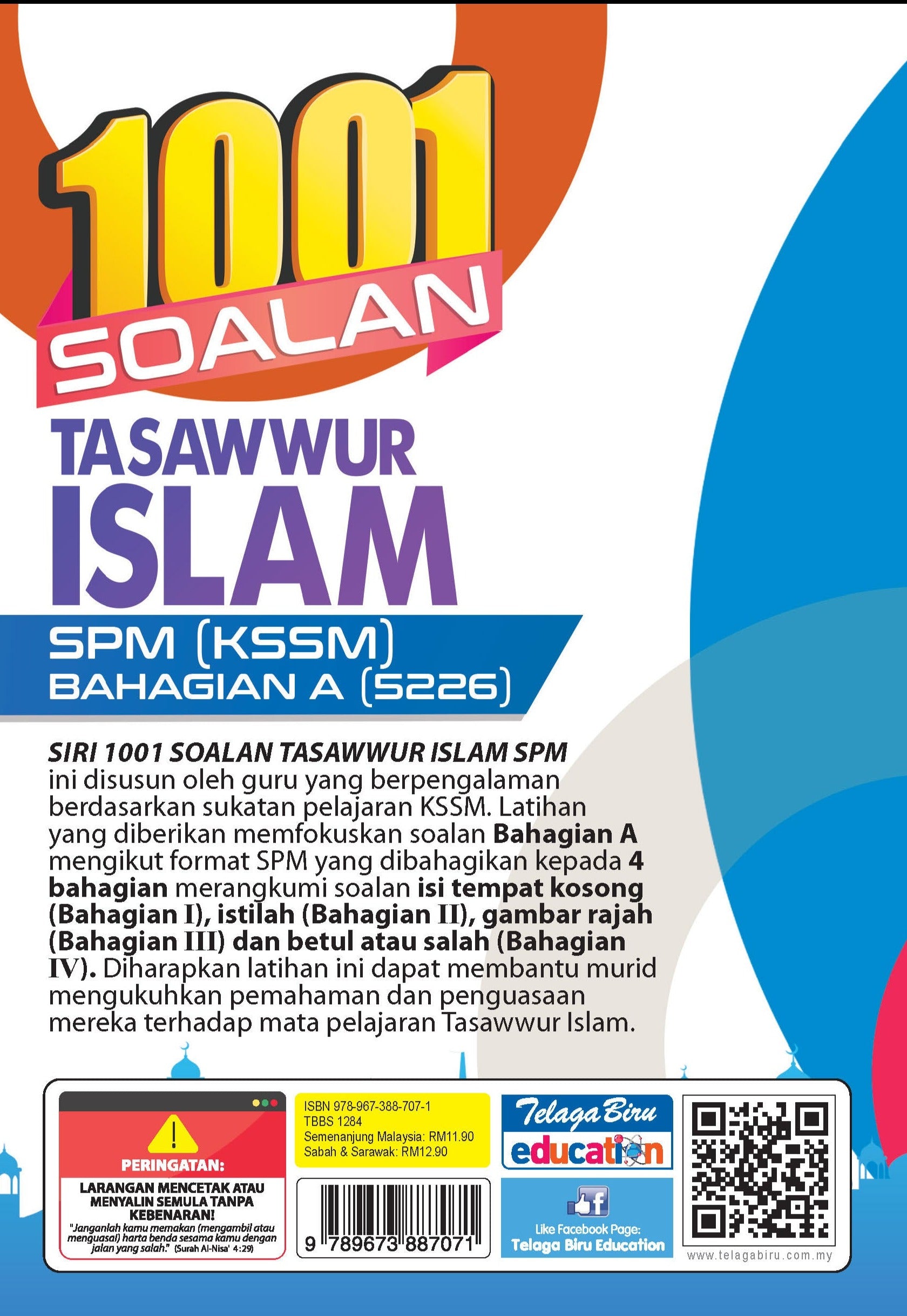 1001 Soalan Tasawwur Islam (Bahagian A) - (TBBS1284)