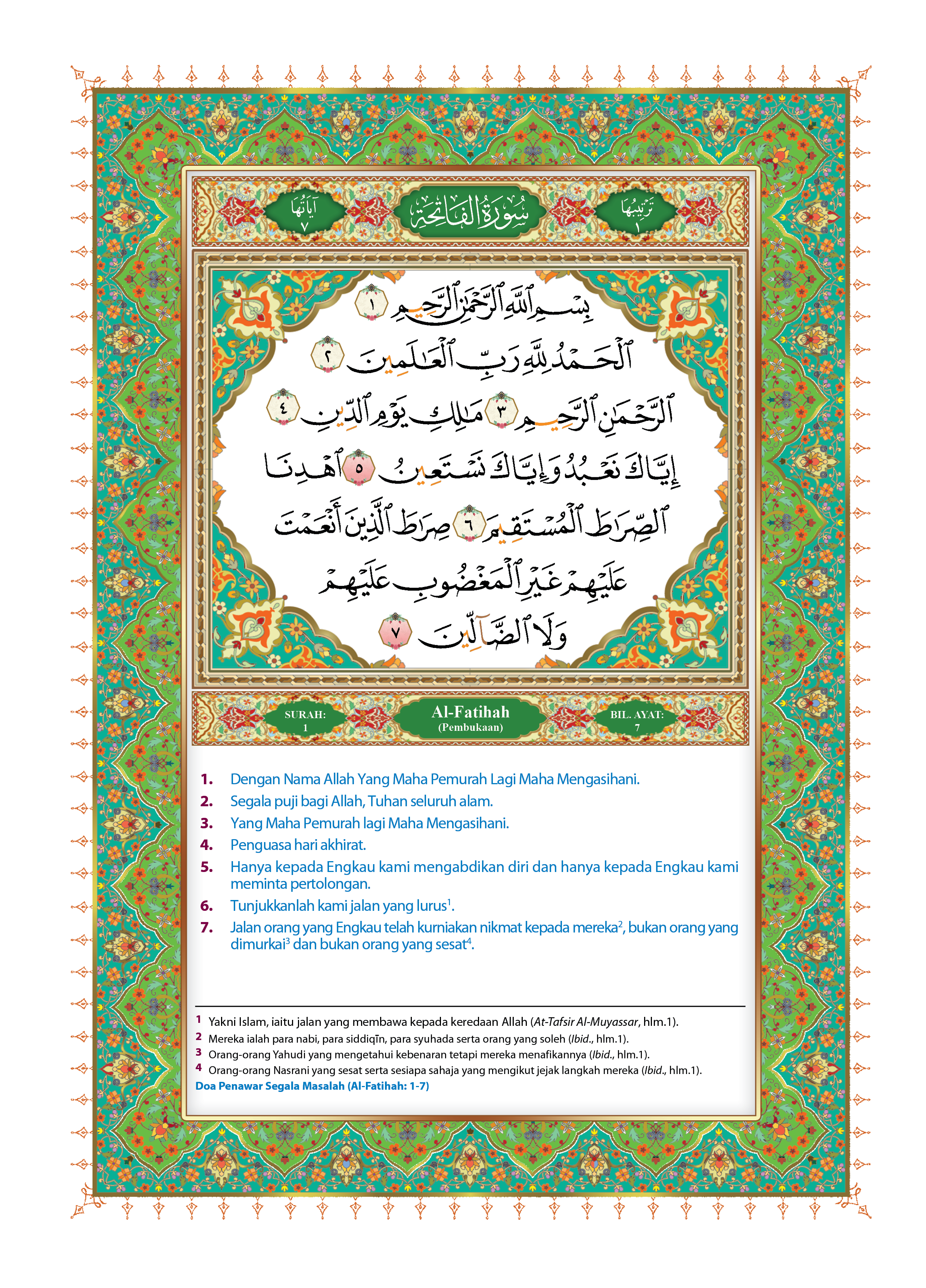 Al-Quran Al-Karim Dengan Terjemahan Al-Ghufran - (TBAQ1034)