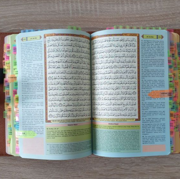 Al-Quran Al-Karim Tajwid Dan Terjemahan Diary Tagging (A5) - (TBTP1048)