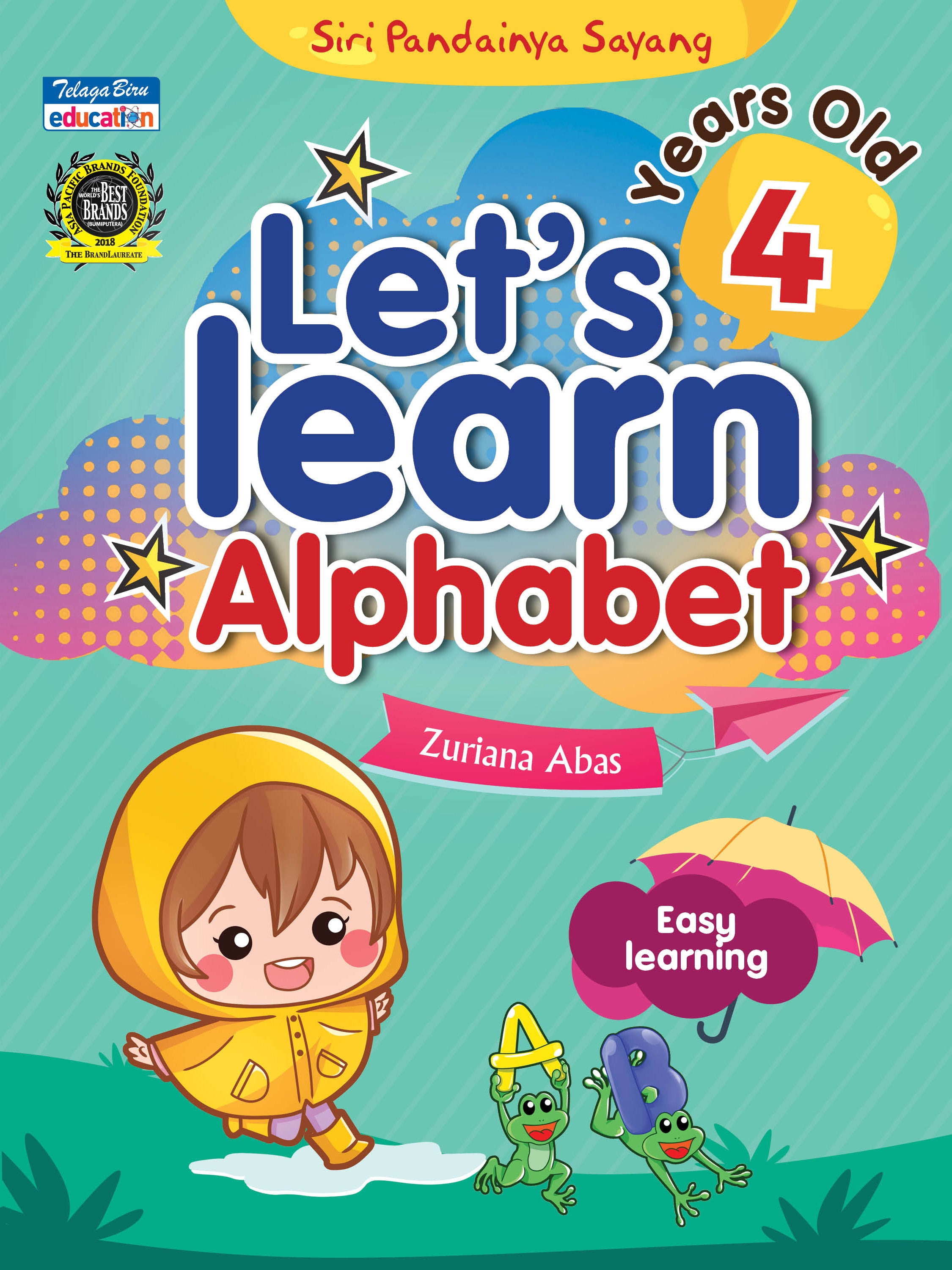 Let's Learn Alphabet 4 Years Old - (TBBS1087)