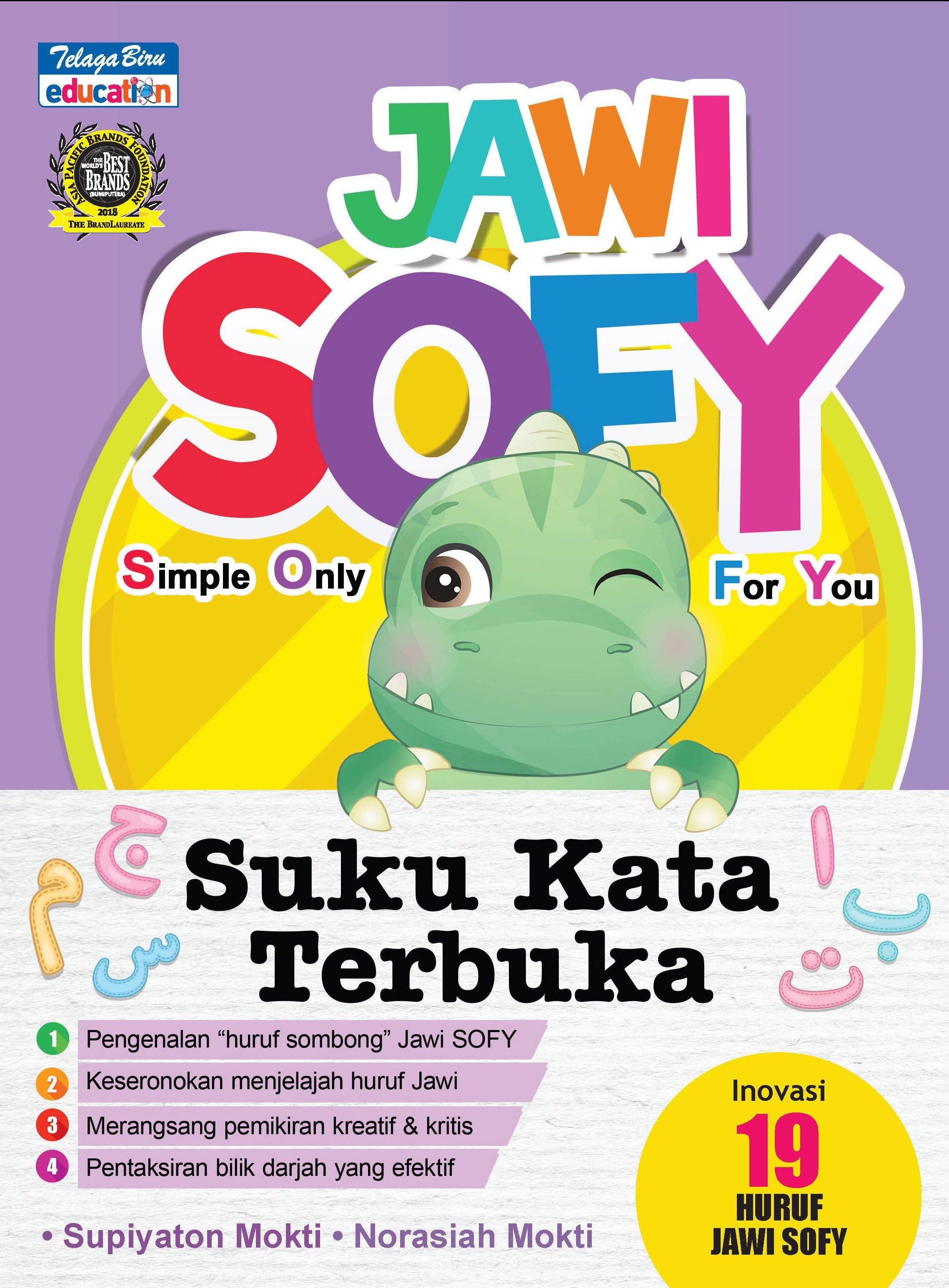 Jawi Sofy - Suku Kata Terbuka - (TBBS1236)
