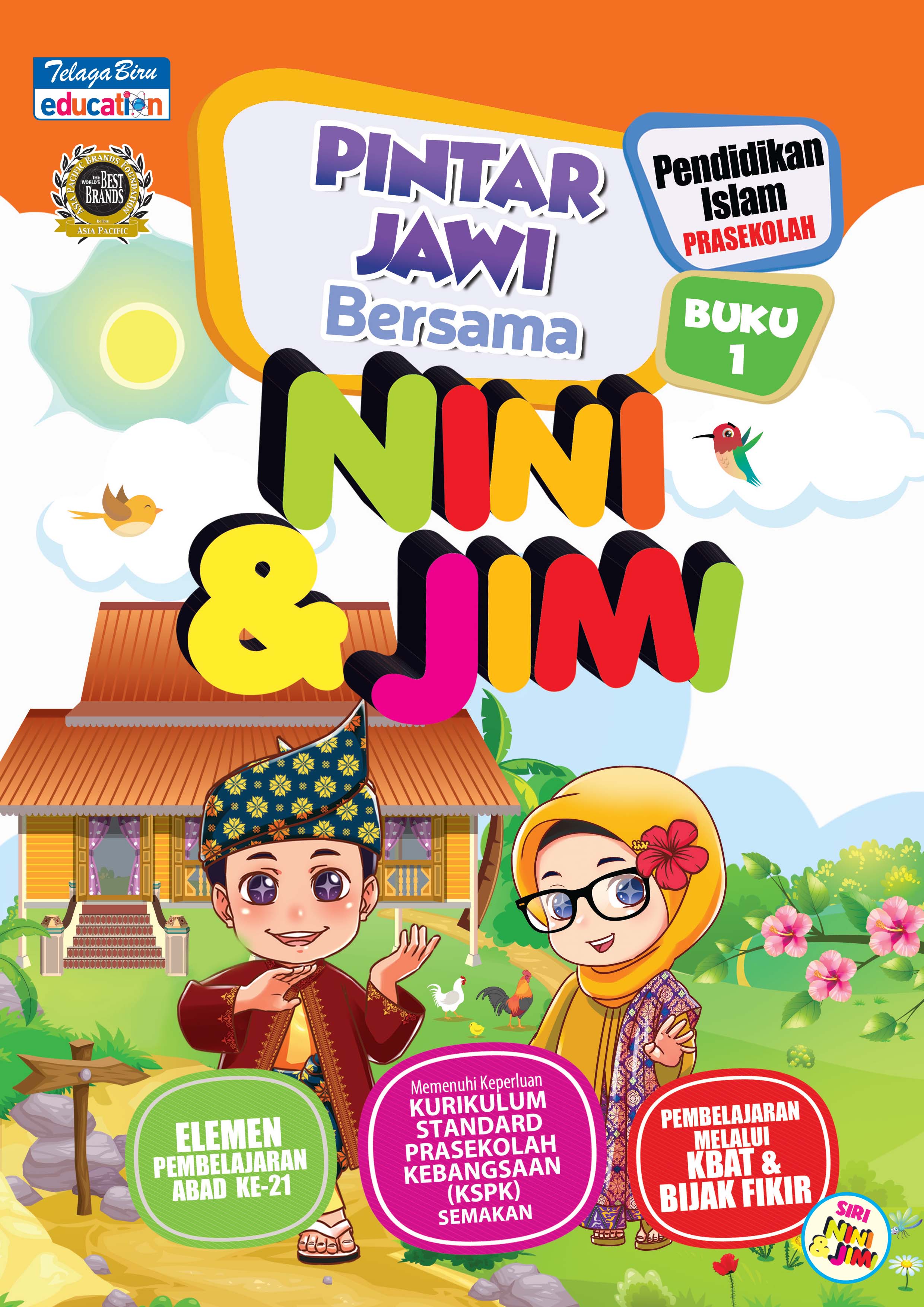 Pintar Jawi Bersama Nini & Jimi - Buku 1 - (TBBS1064)