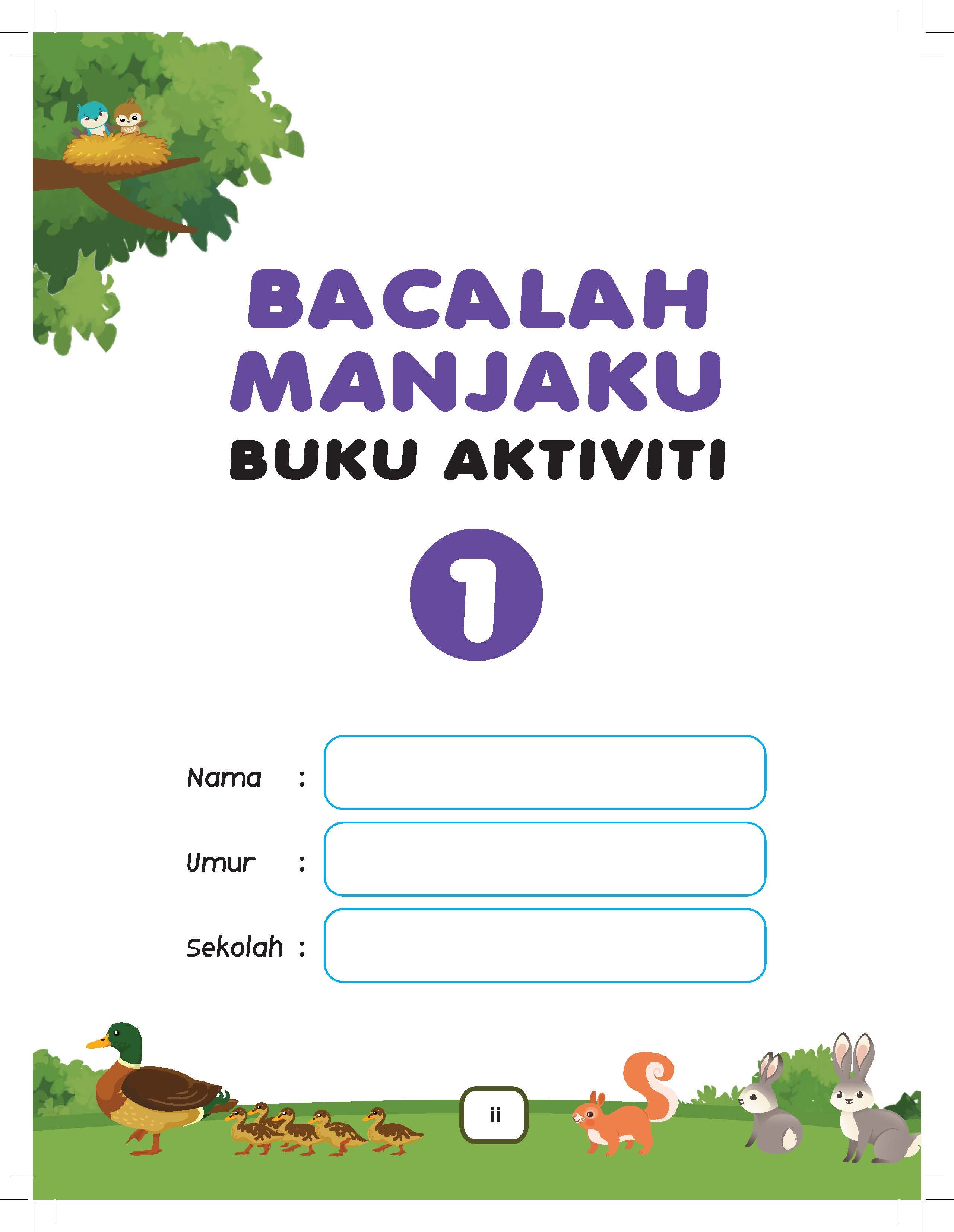 Bacalah Manjaku (Buku Aktiviti 1) - (TBBS1290)
