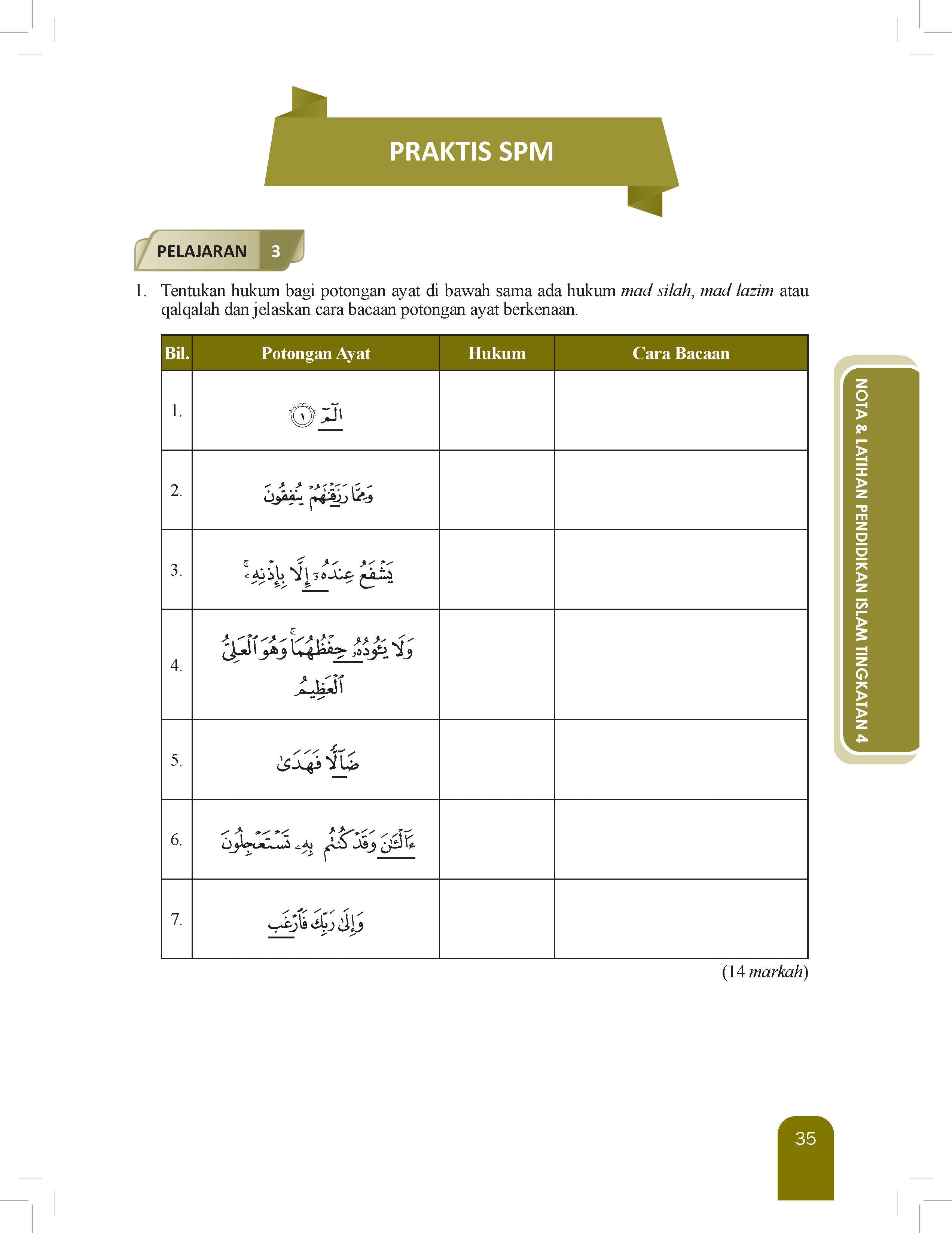 Great Impact Nota Dan Latihan Pendidikan Islam Tingkatan 4 - (TBBS1286)